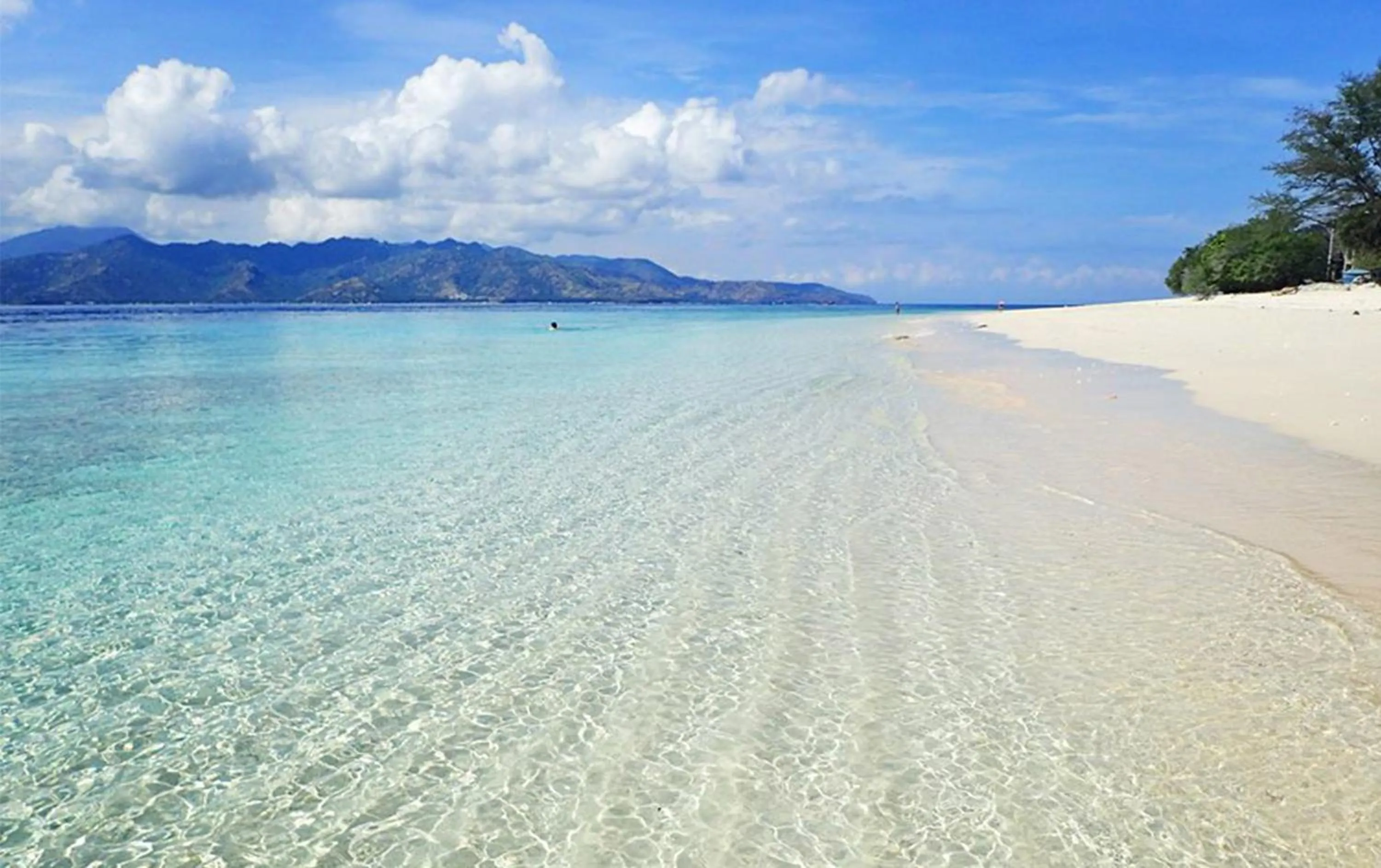 Beach in Hotel Tugu Lombok