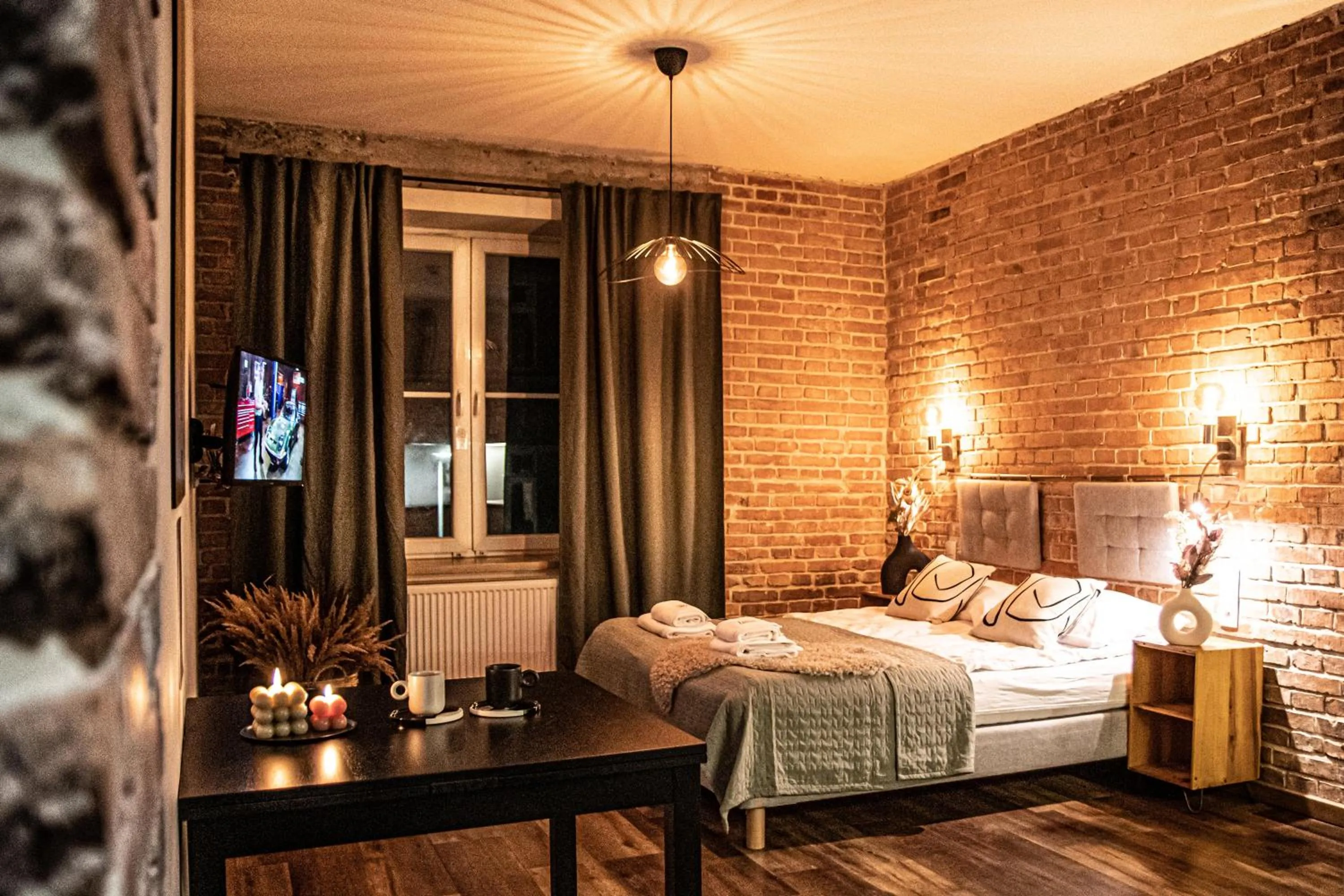 TV and multimedia, Bed in Wine Apartments