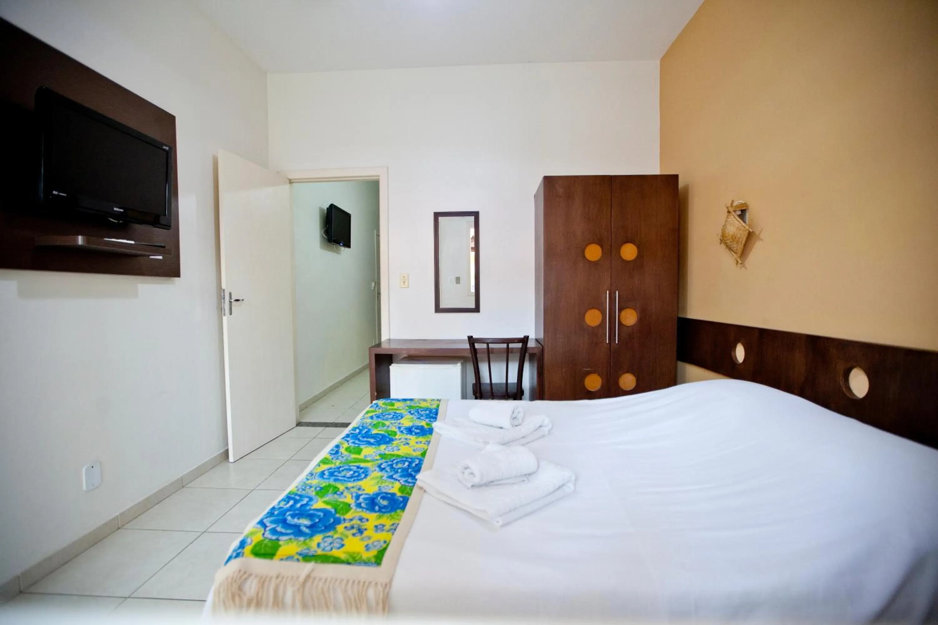 Bed in Capitães de Areia Pousada