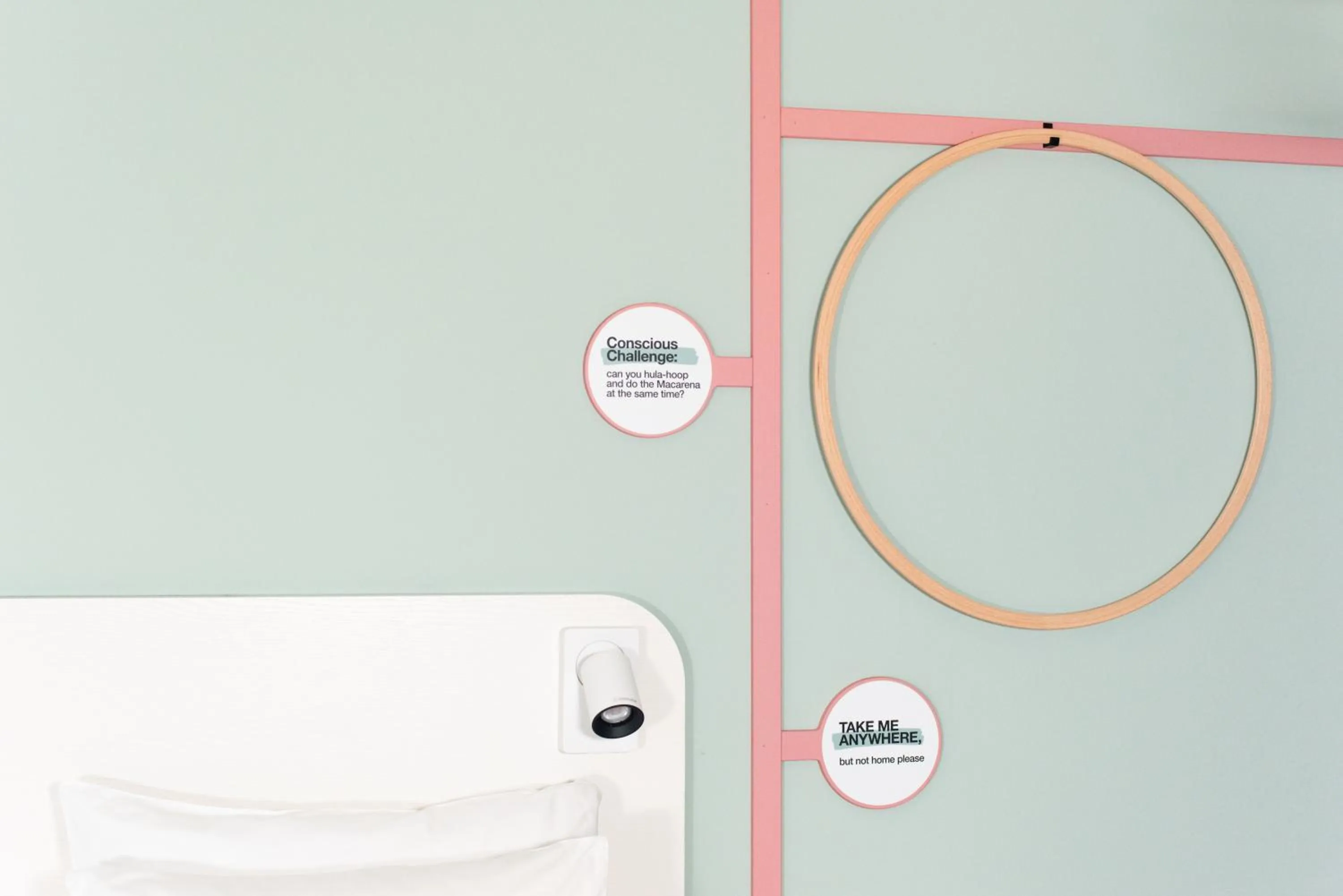 Decorative detail in Conscious Hotel Vondelpark