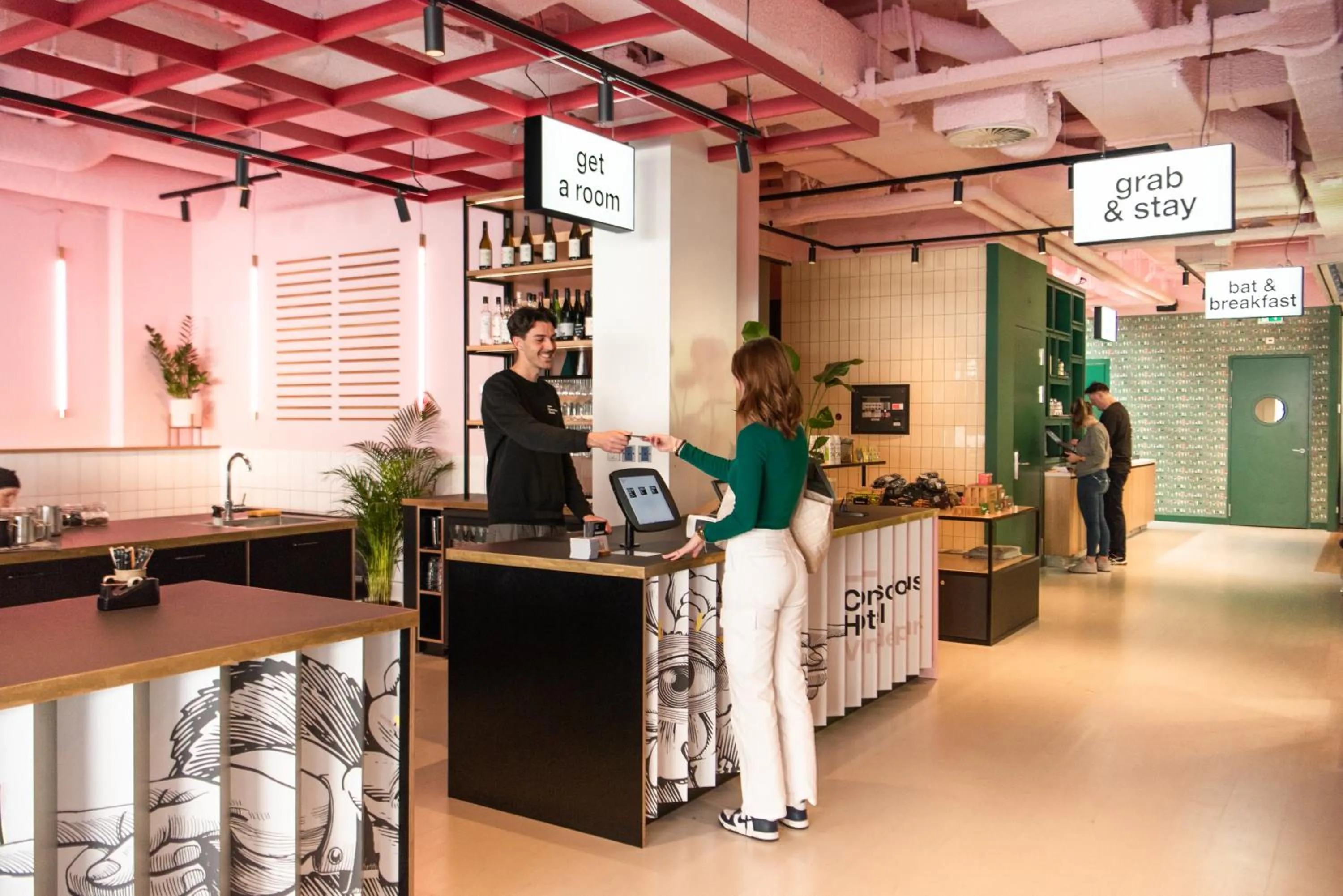 Staff in Conscious Hotel Vondelpark