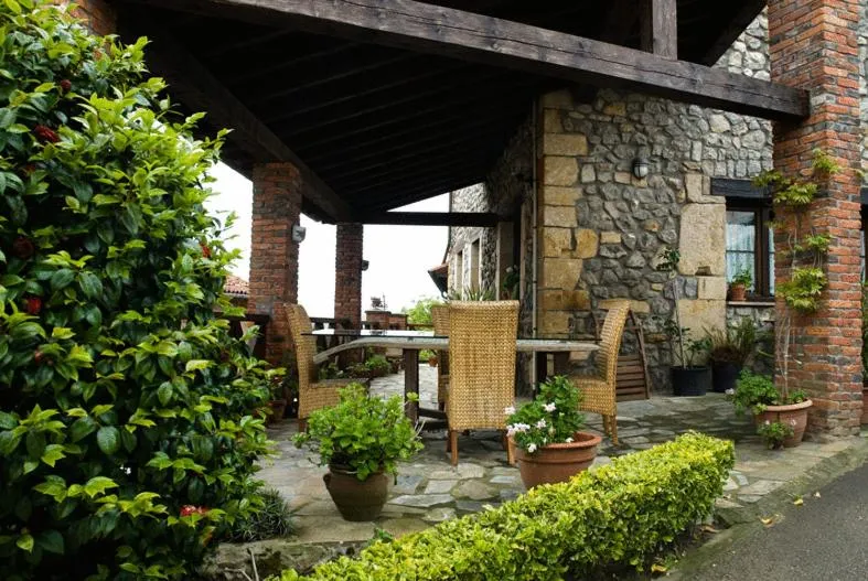 Patio in Posada Rural Entrecomillas