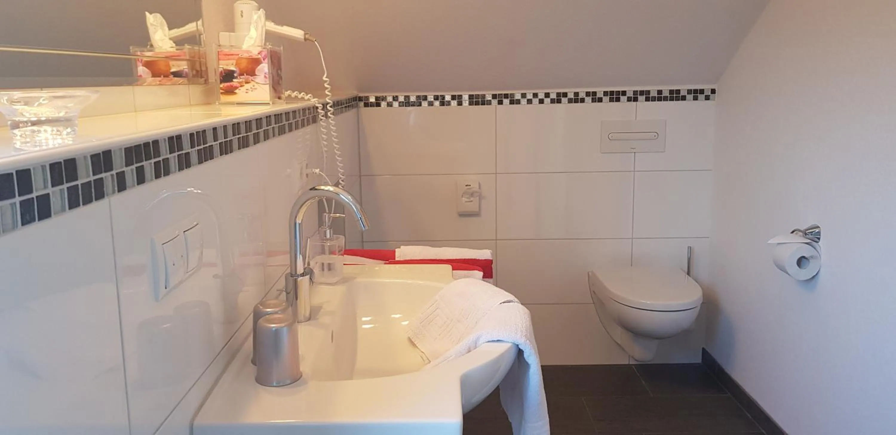 Bathroom in Aparthotel am Kurpark