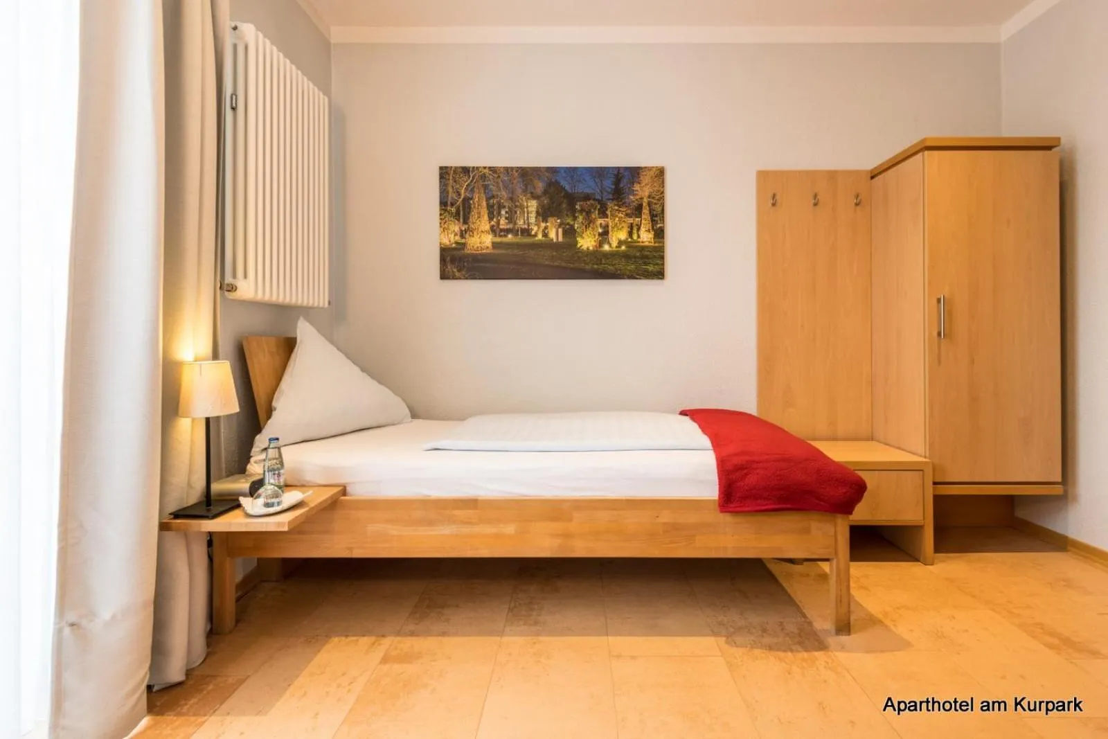 Bed in Aparthotel am Kurpark