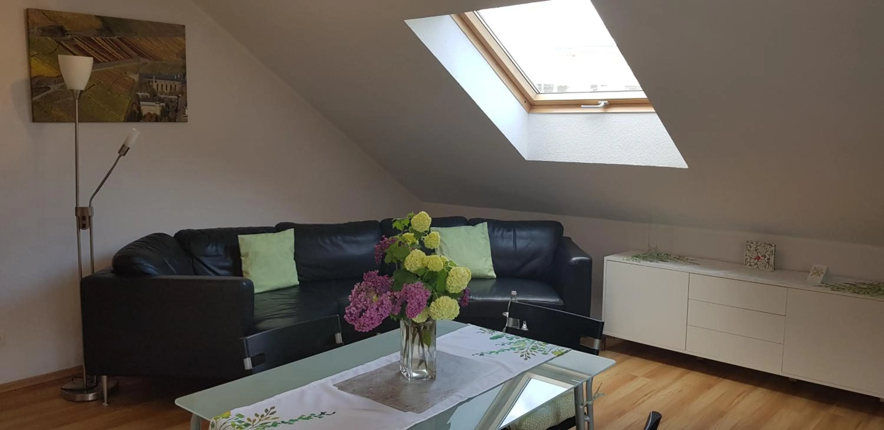 Living room in Aparthotel am Kurpark