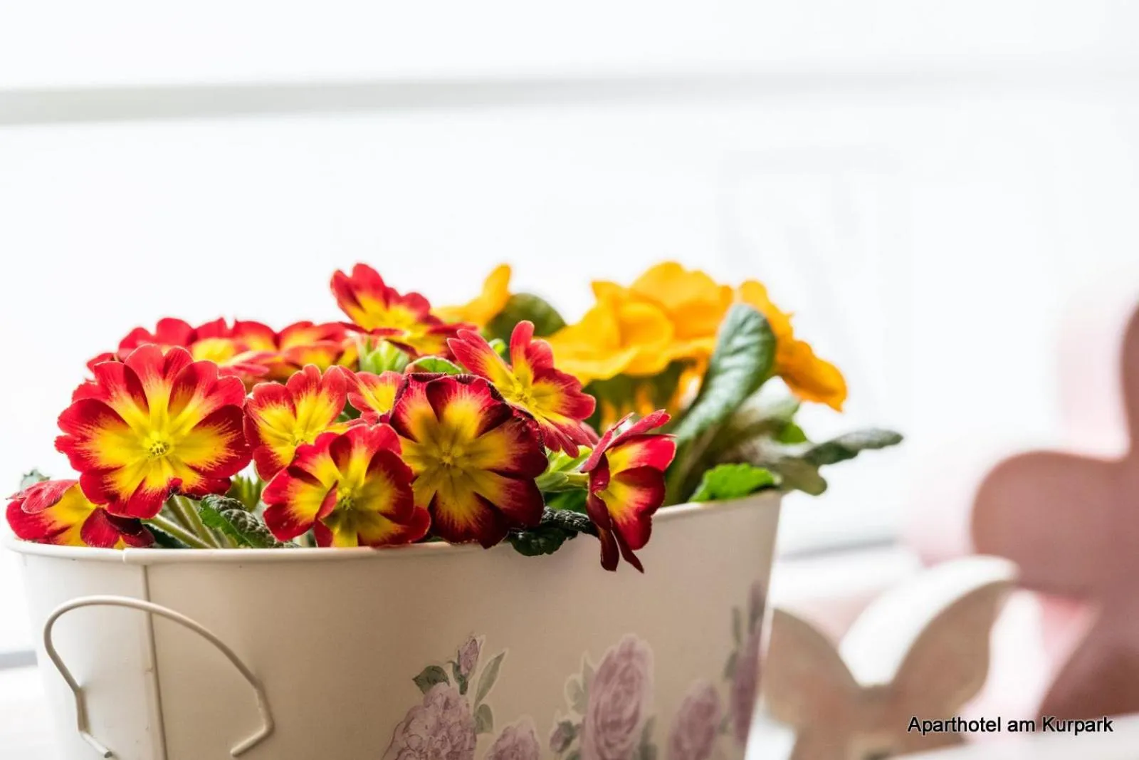 Decorative detail in Aparthotel am Kurpark