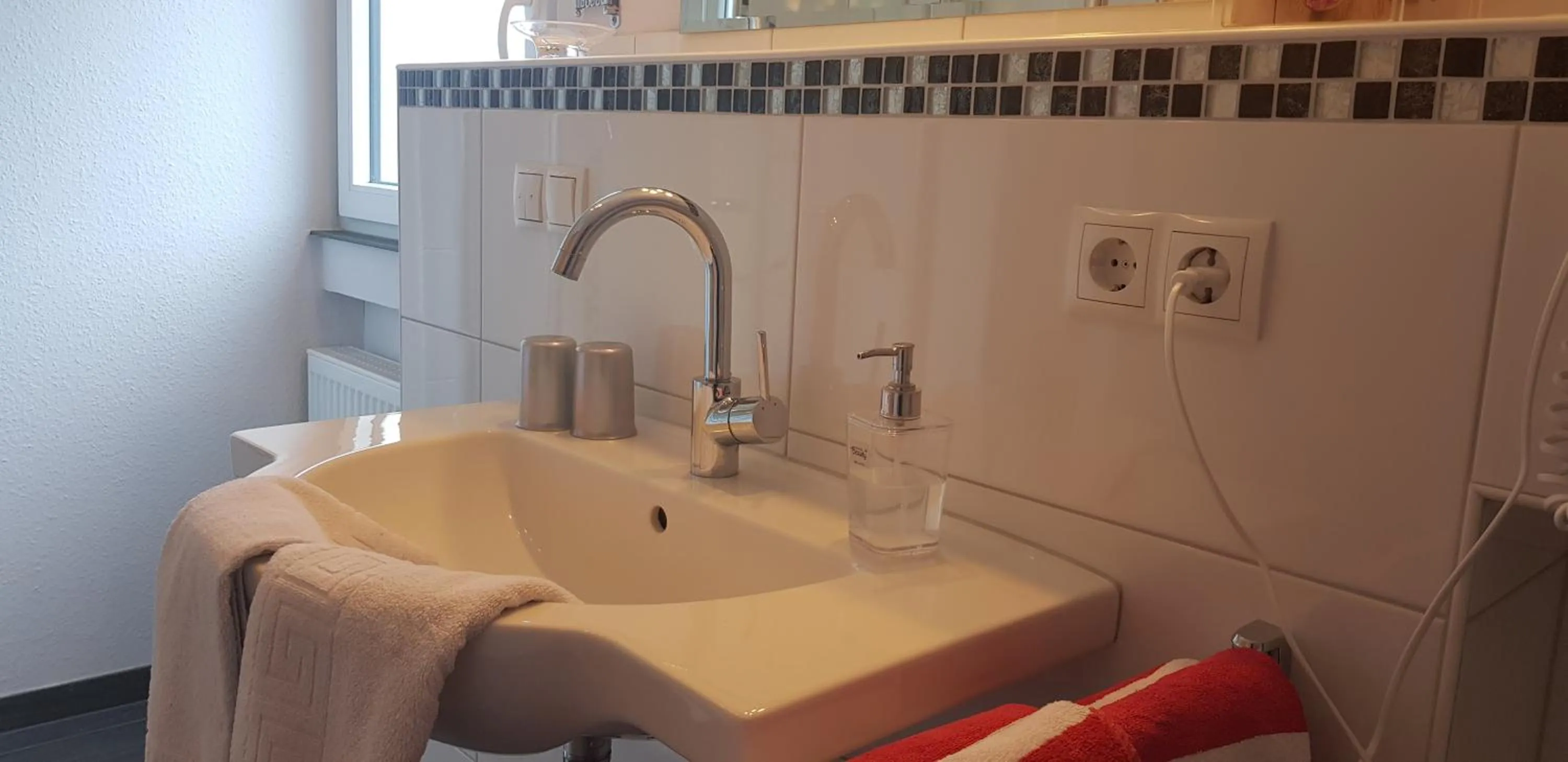 Bathroom in Aparthotel am Kurpark