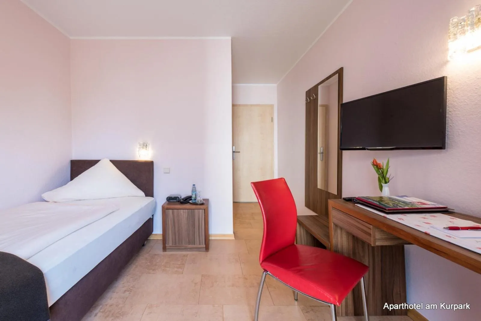 Bed in Aparthotel am Kurpark