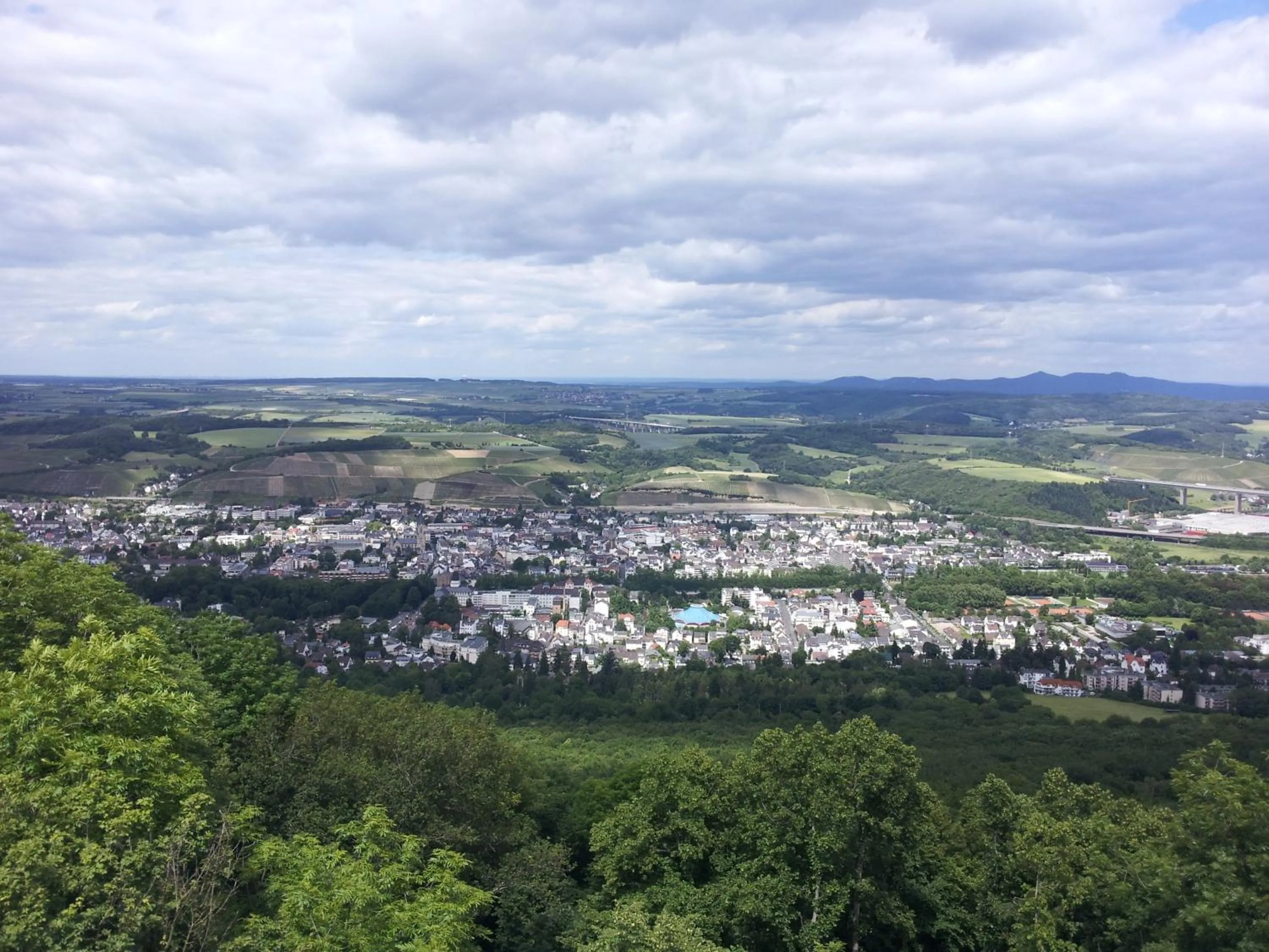 Natural landscape in Aparthotel am Kurpark