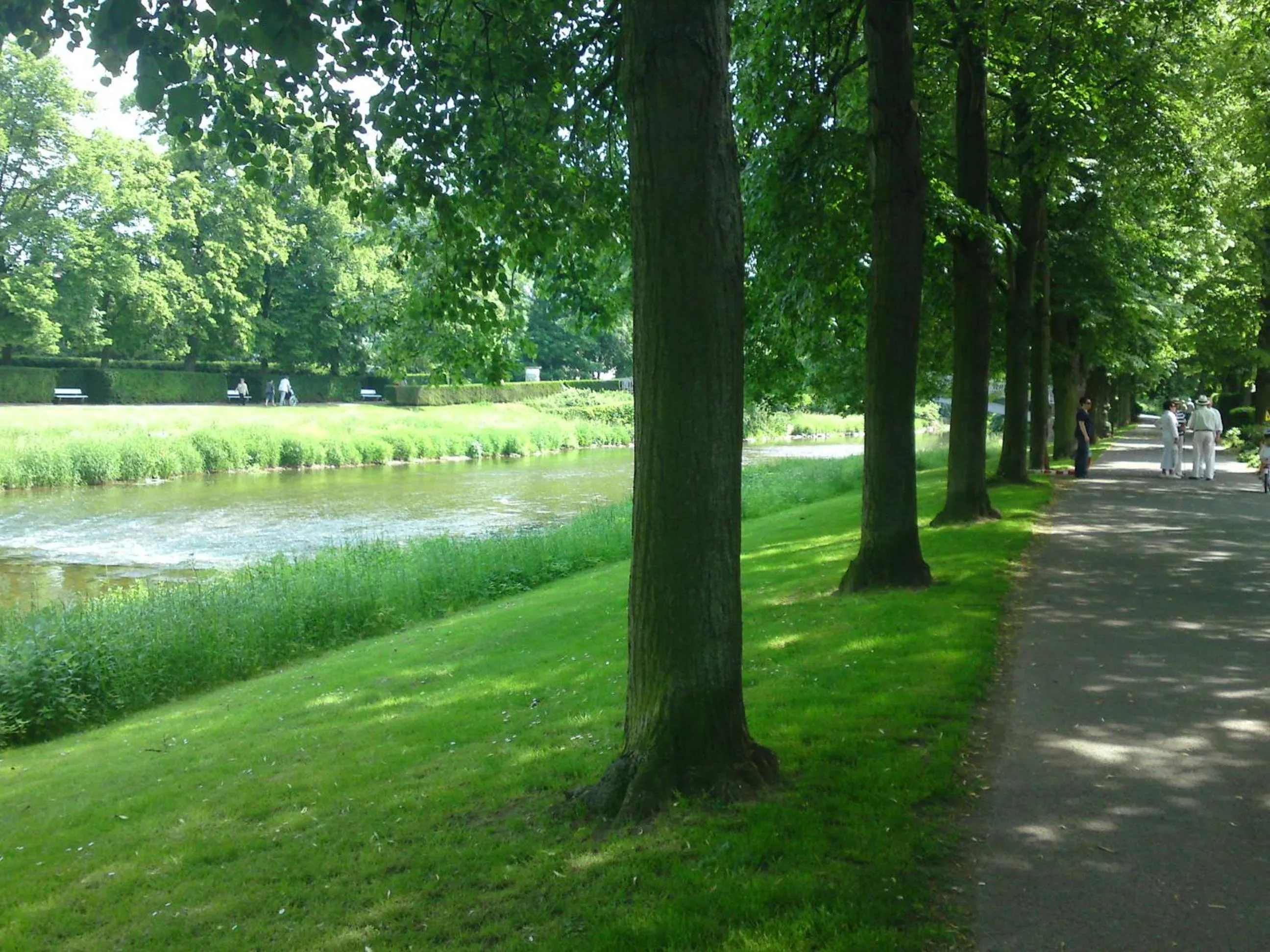Natural landscape in Aparthotel am Kurpark