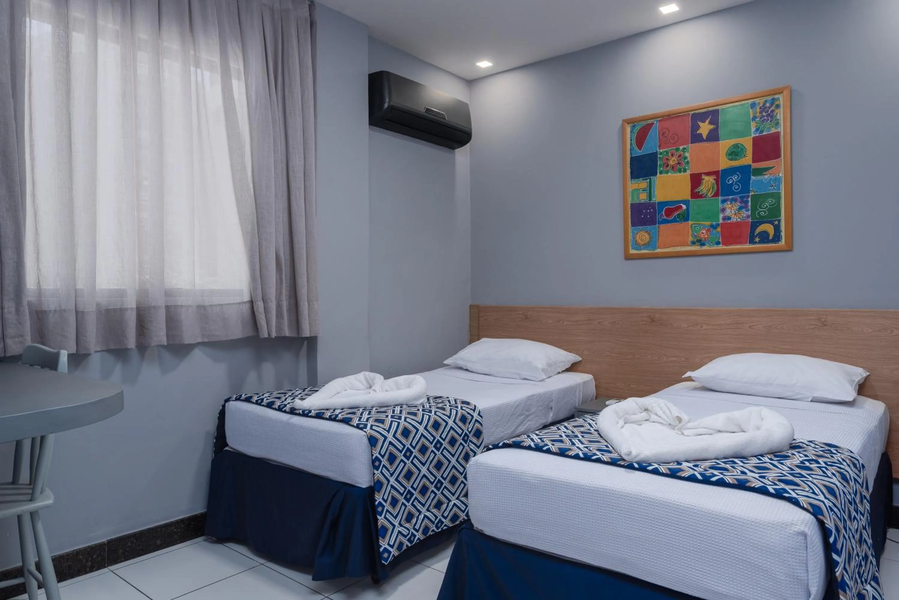 Bed in Ritz Praia Hotel