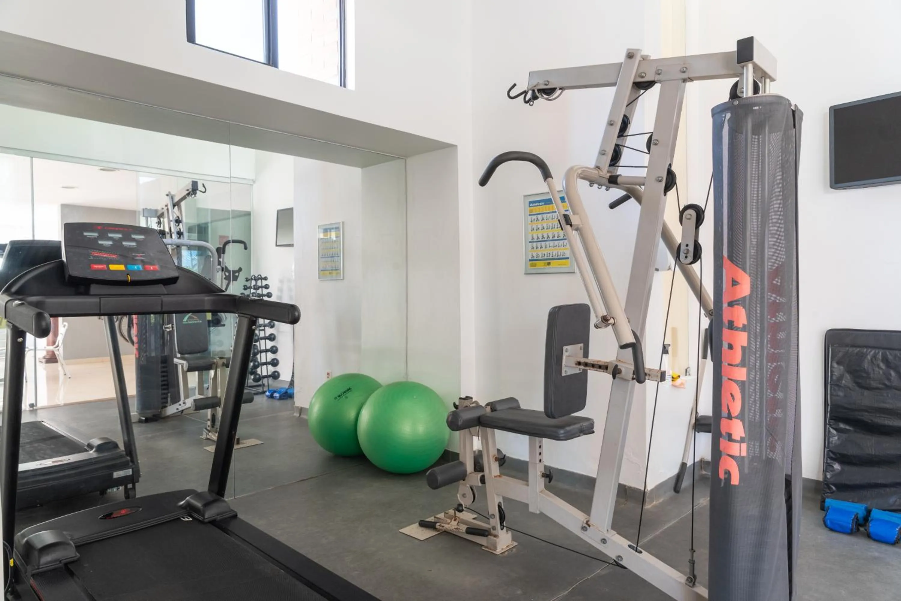 Fitness centre/facilities in Ritz Plazamar Hotel