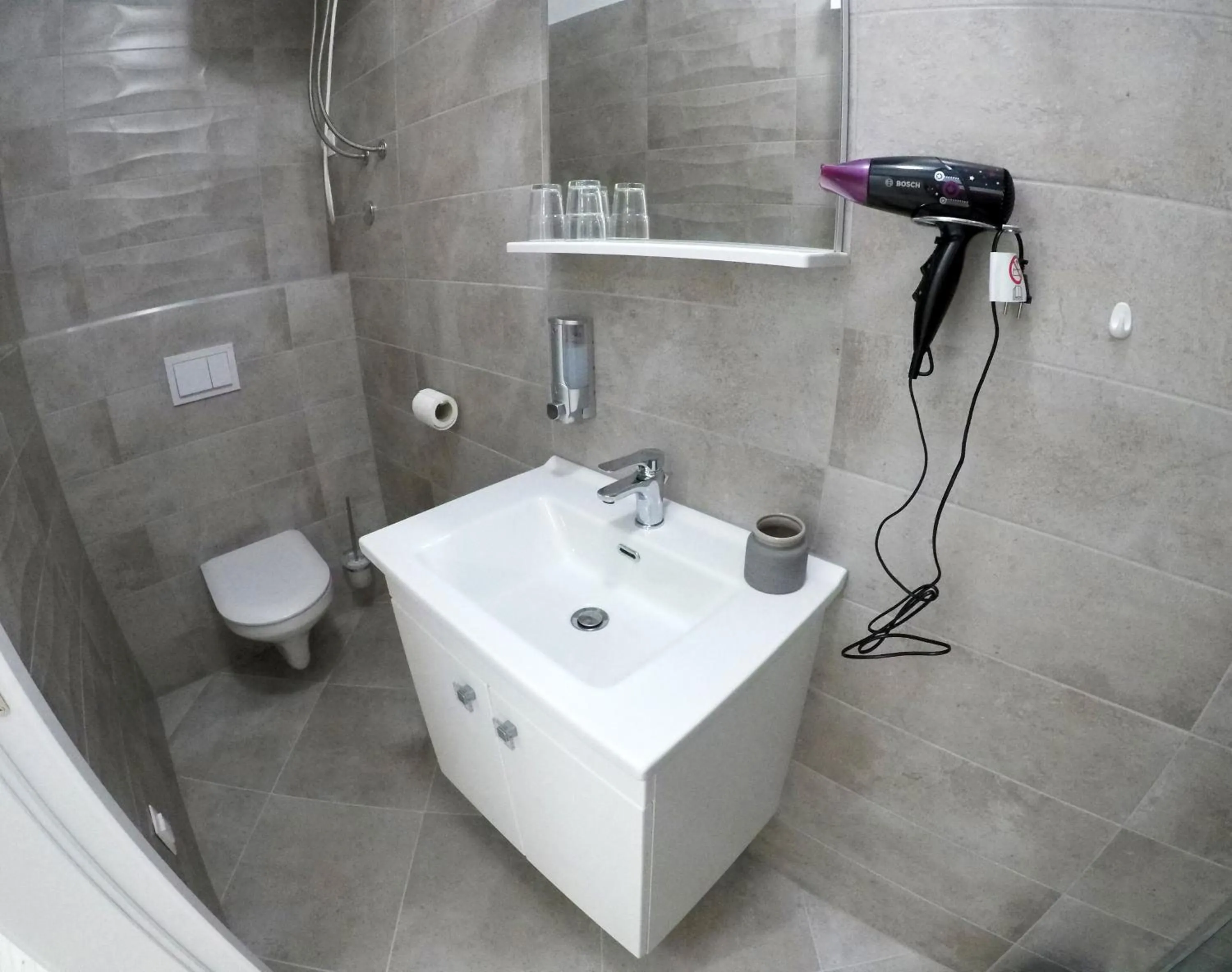 Toilet in Guesthouse Villa DomeNico