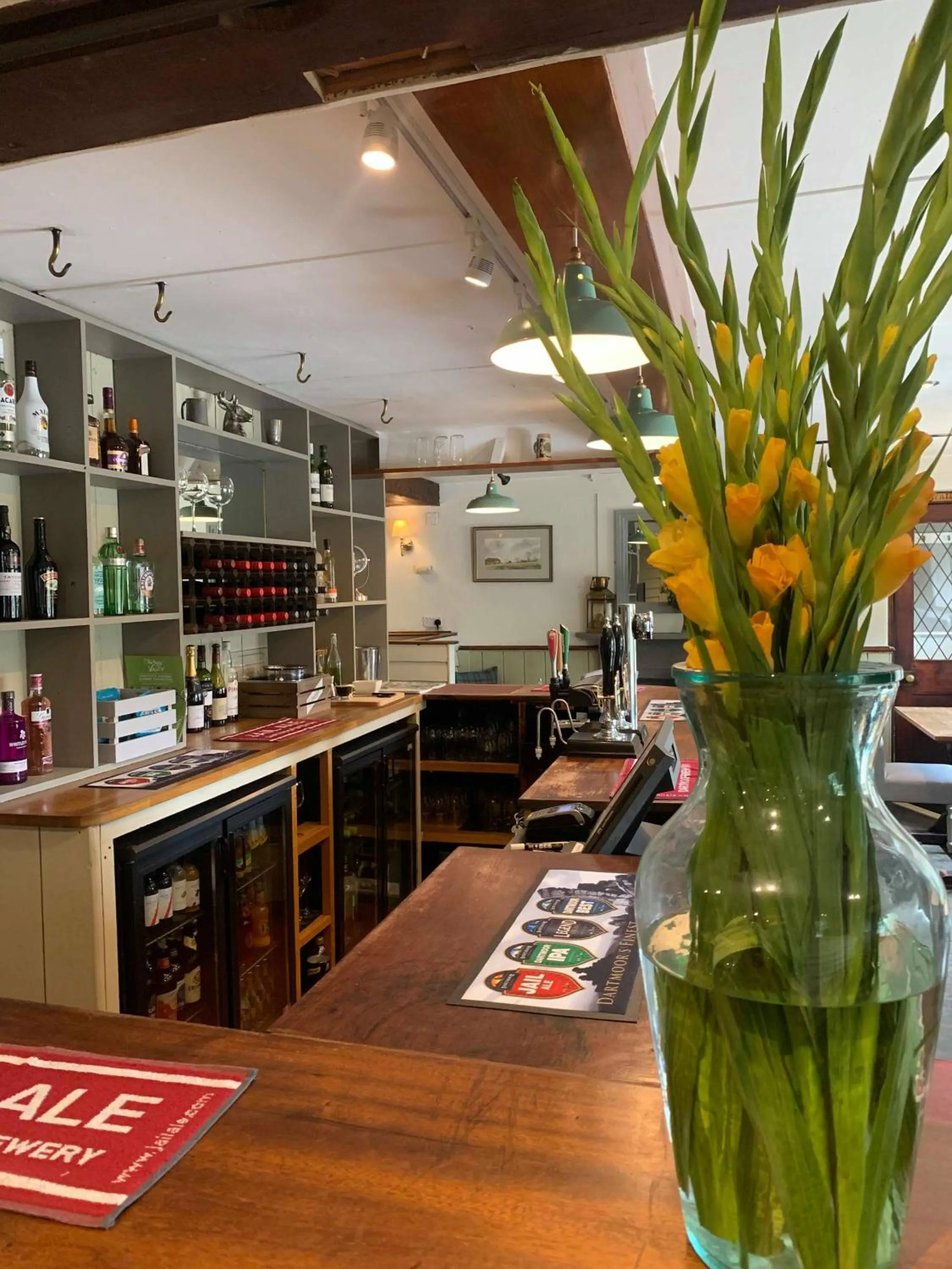 Lounge or bar in The Dartmoor Inn at Lydford