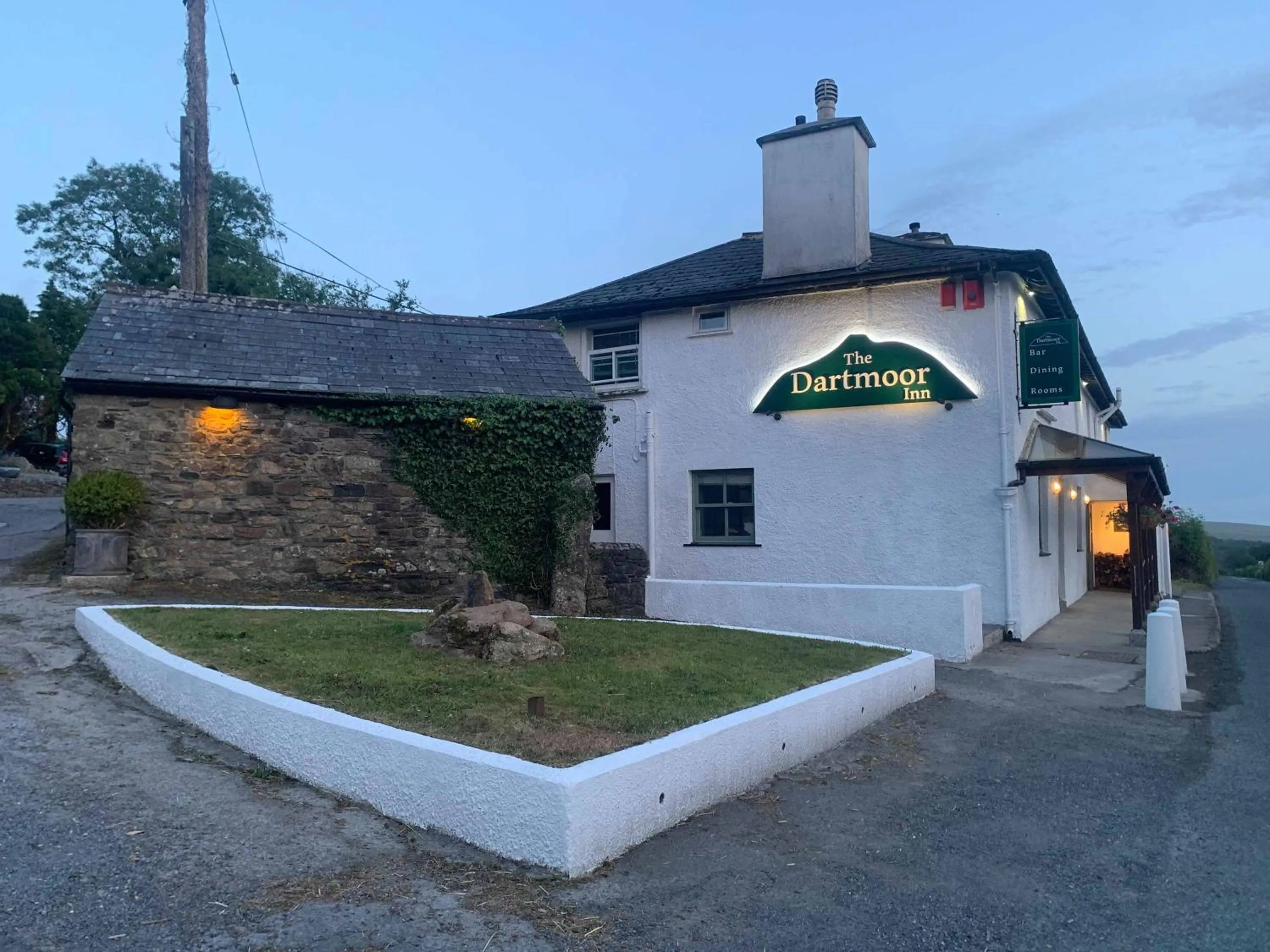 Property building in The Dartmoor Inn at Lydford