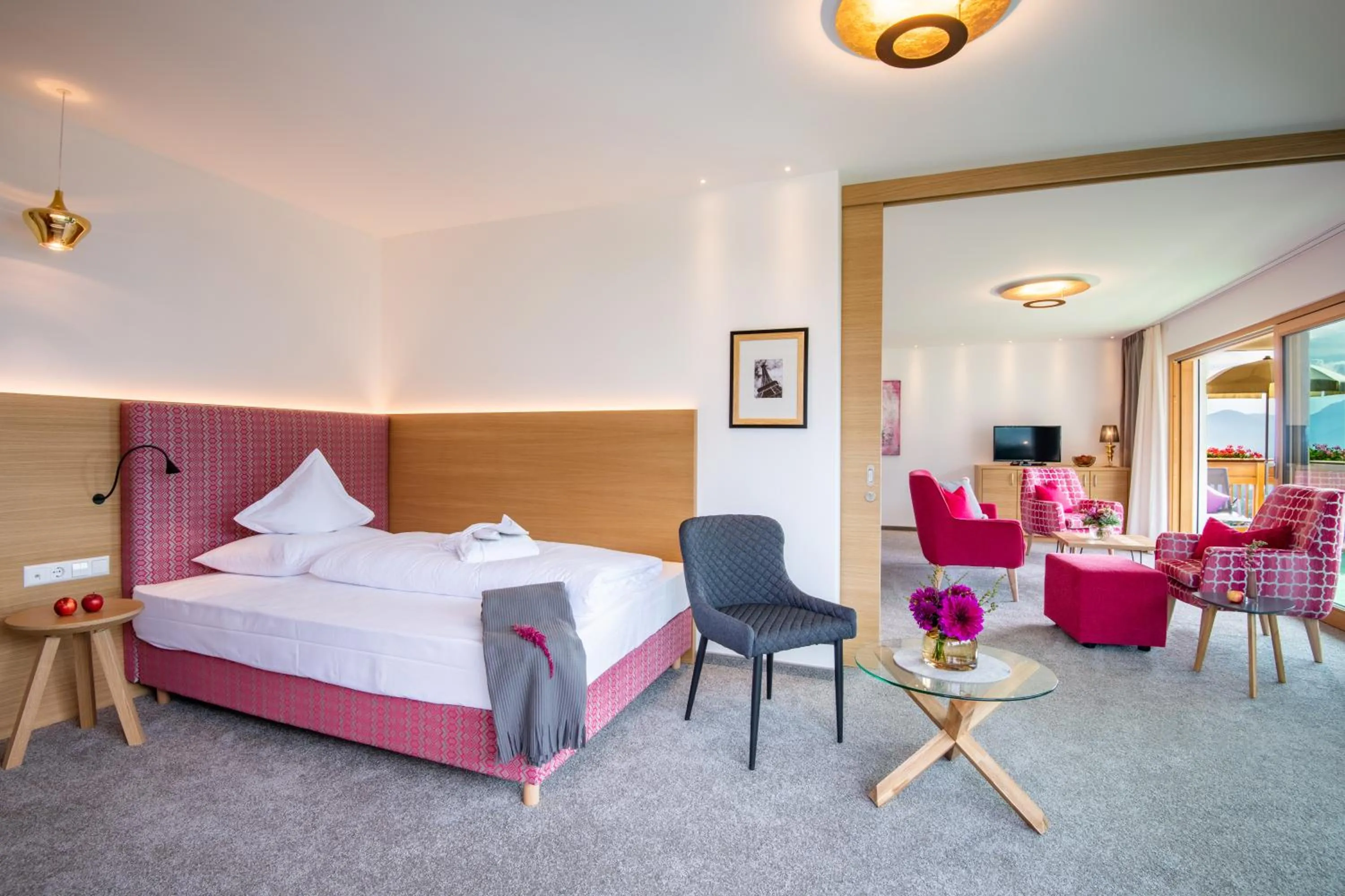 Photo of the whole room, Bed in Der Verdinser Hof