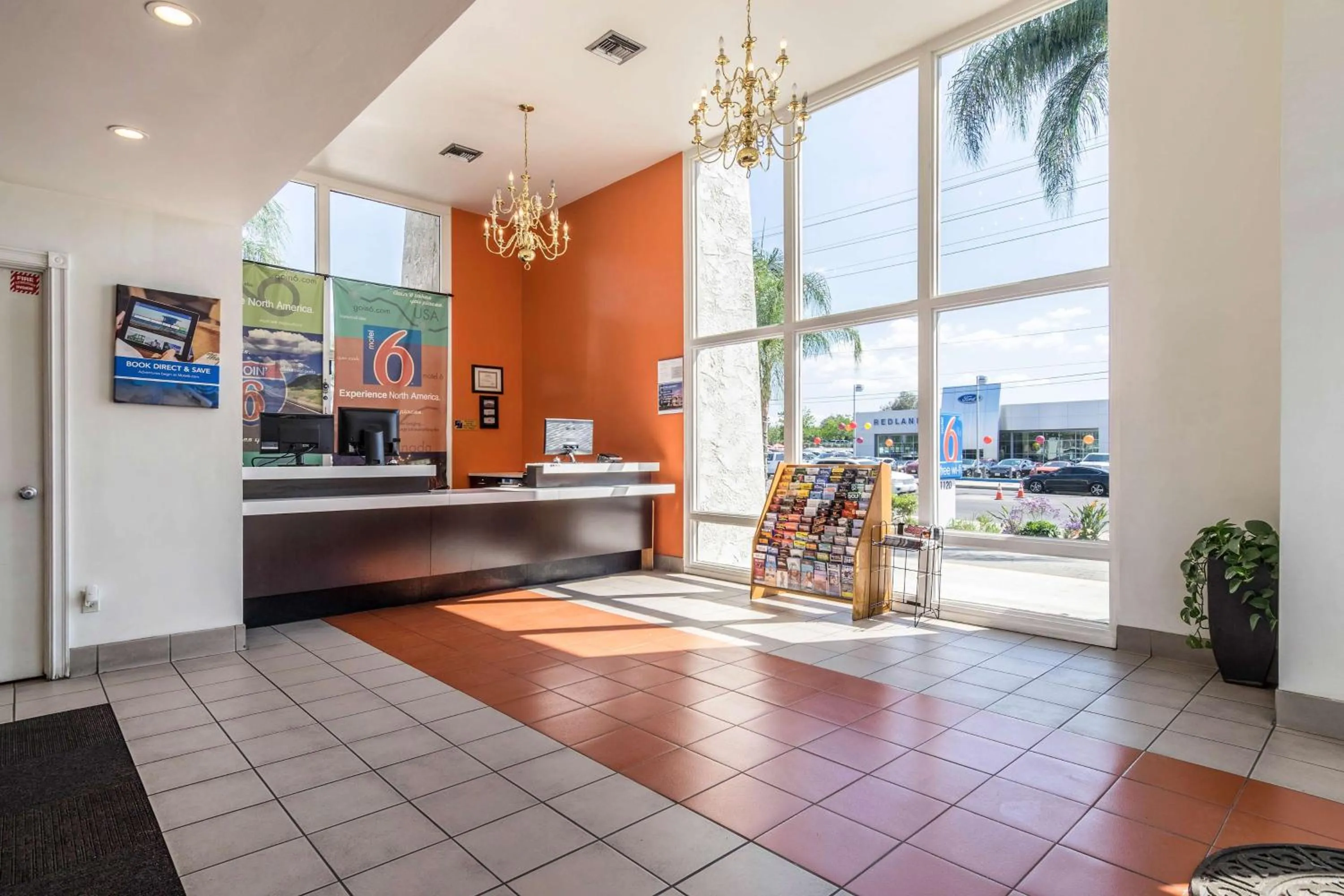 Lobby or reception in Motel 6-Redlands, CA