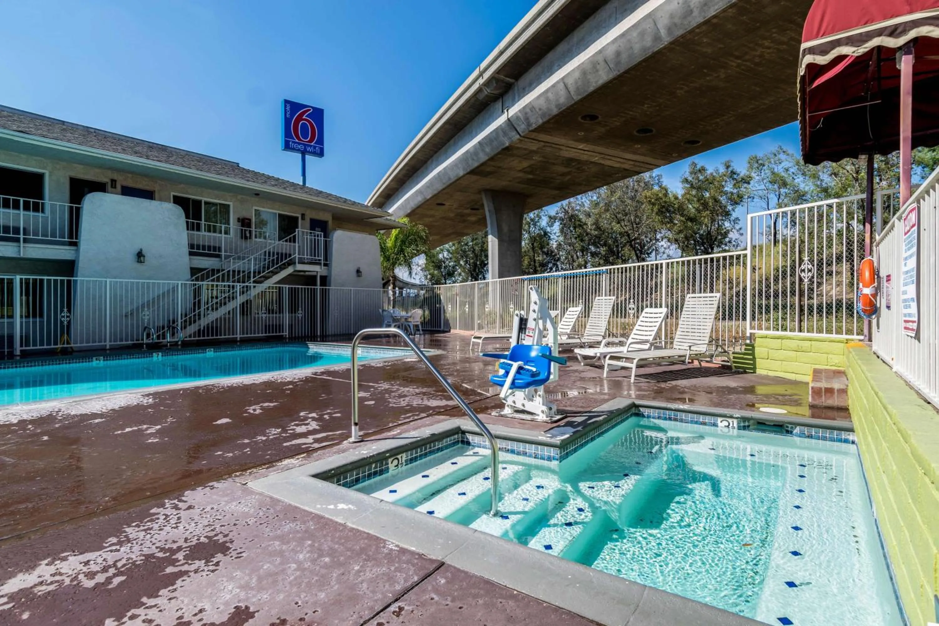 Day in Motel 6-Redlands, CA
