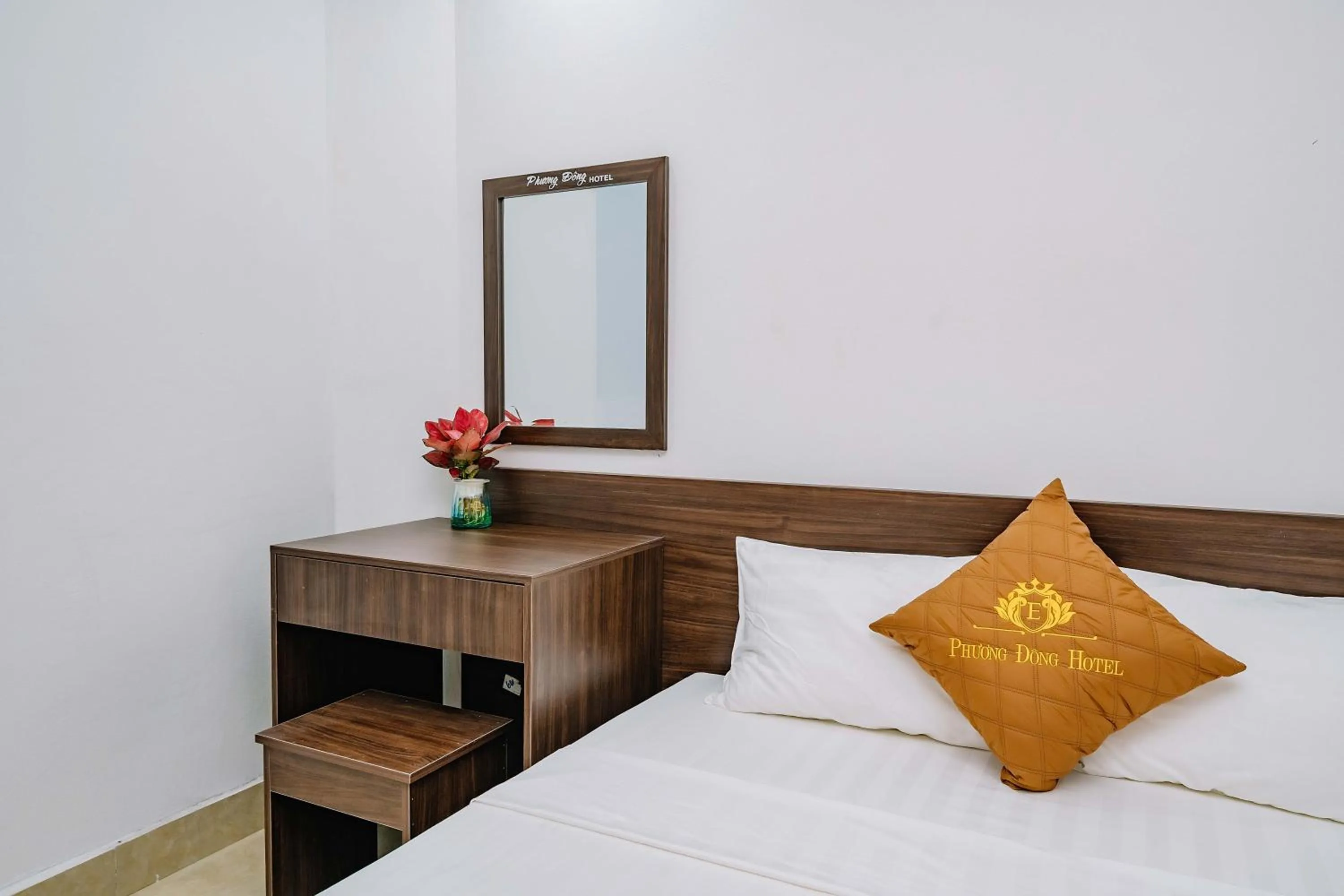 Bed in Phuong Dong Hotel