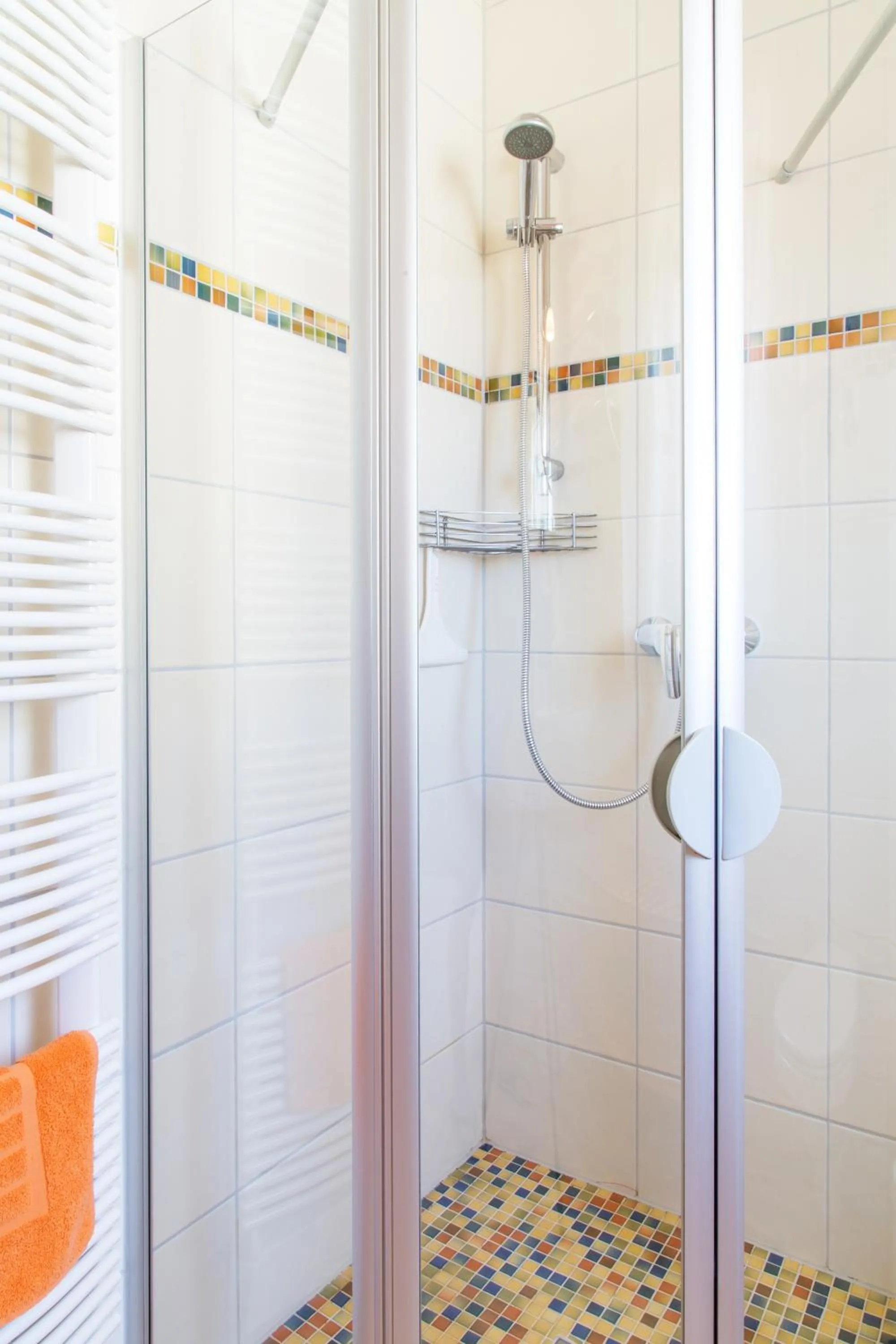 Shower in Pension Sieg