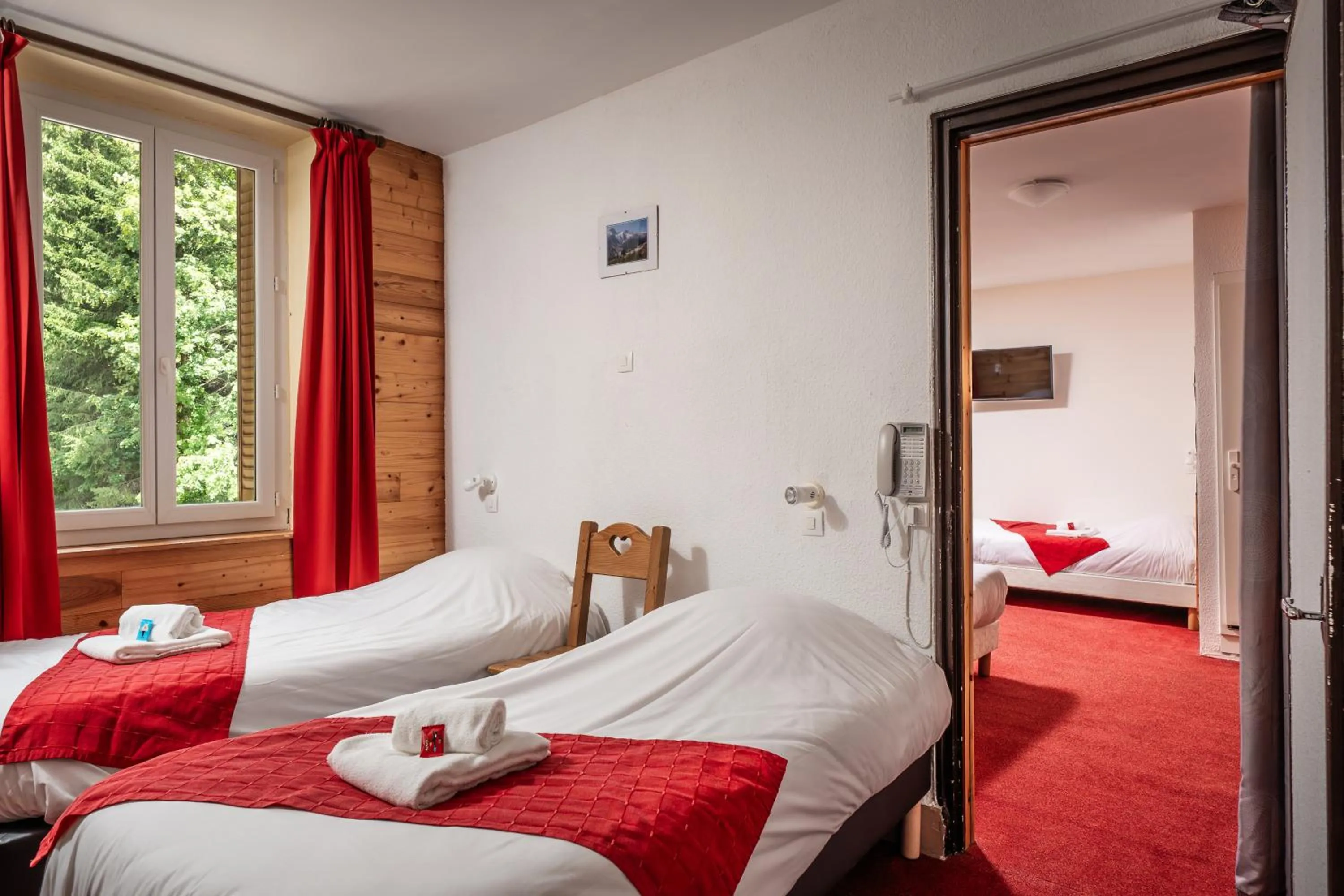 Bed in Hotel Castillan