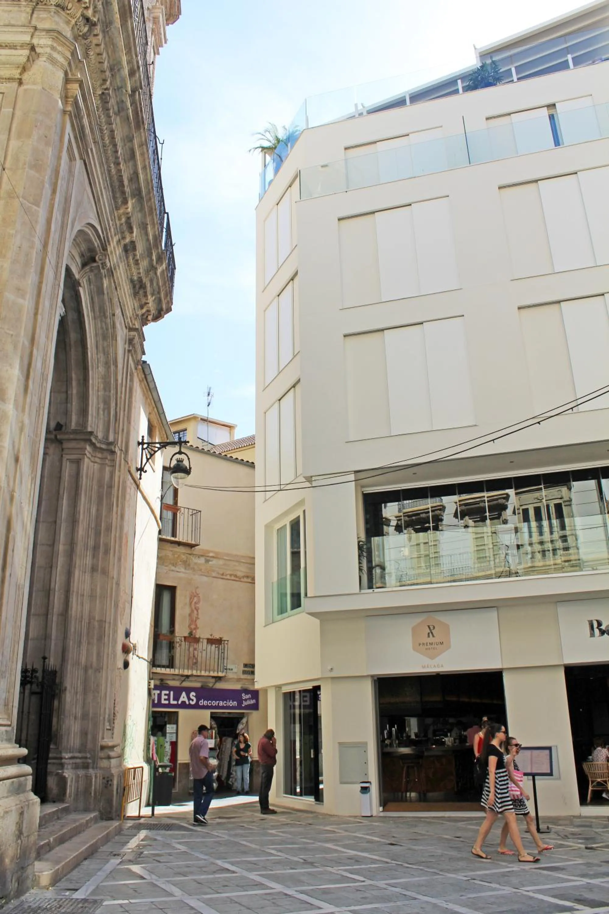 Facade/entrance in Málaga Premium Hotel