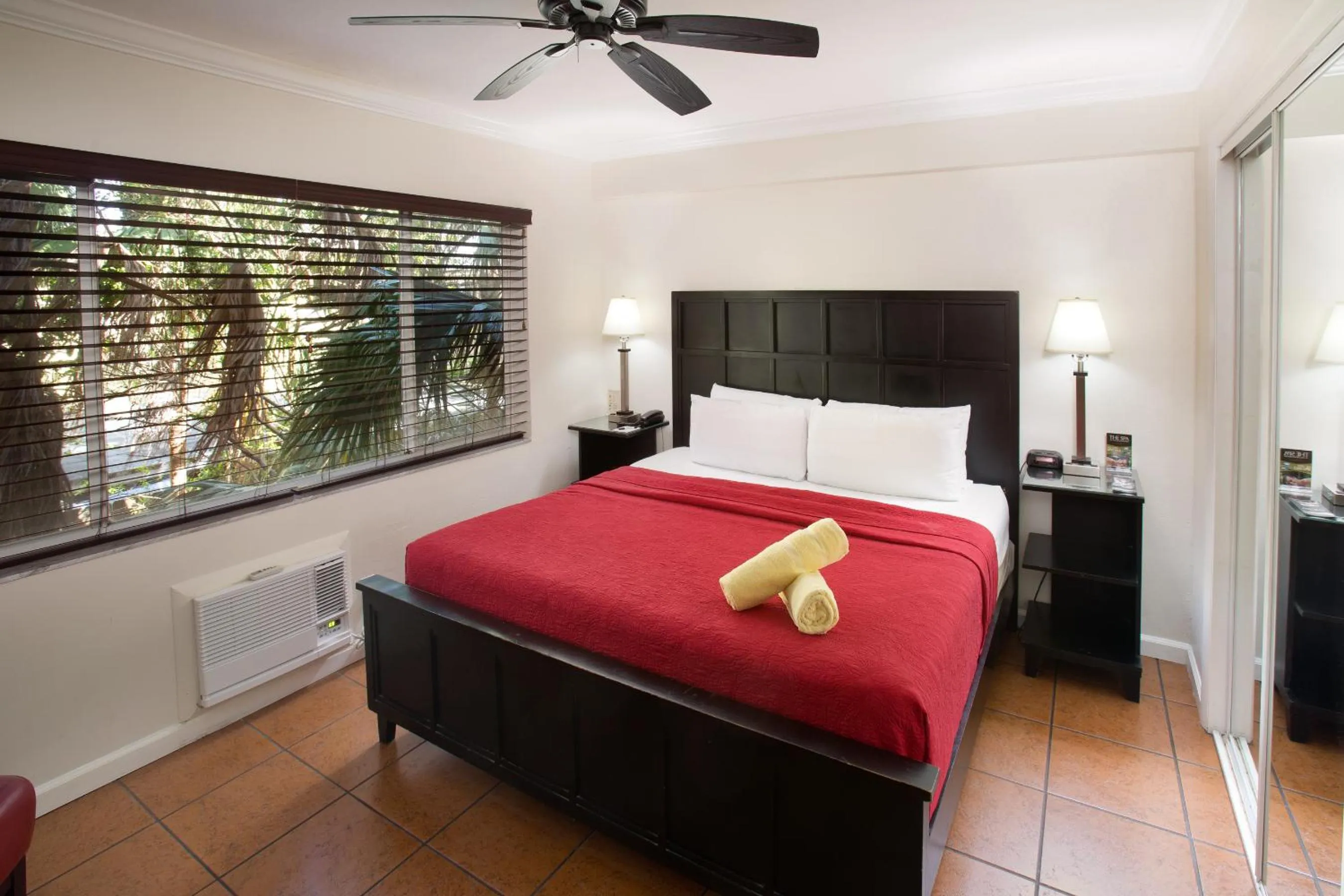 Bed in The Grand Resort and Spa & Worthington All Male