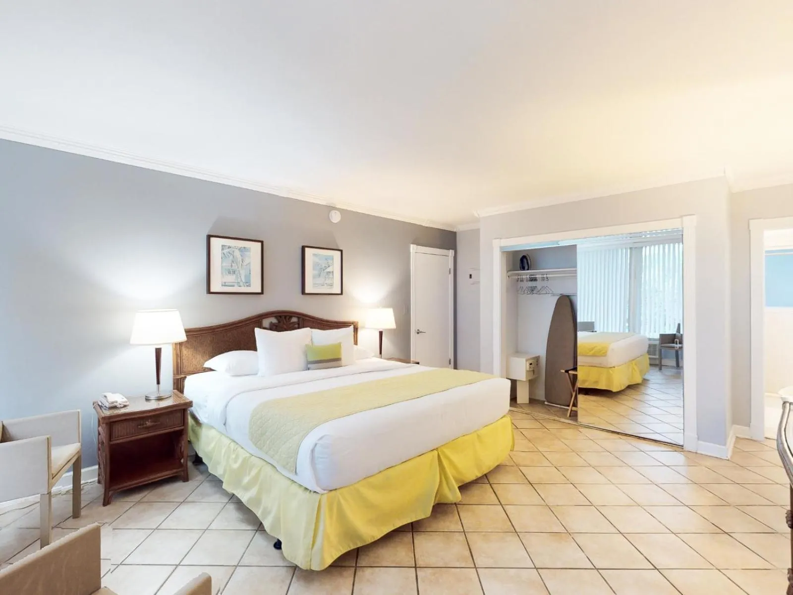 Bed in The Grand Resort and Spa & Worthington All Male