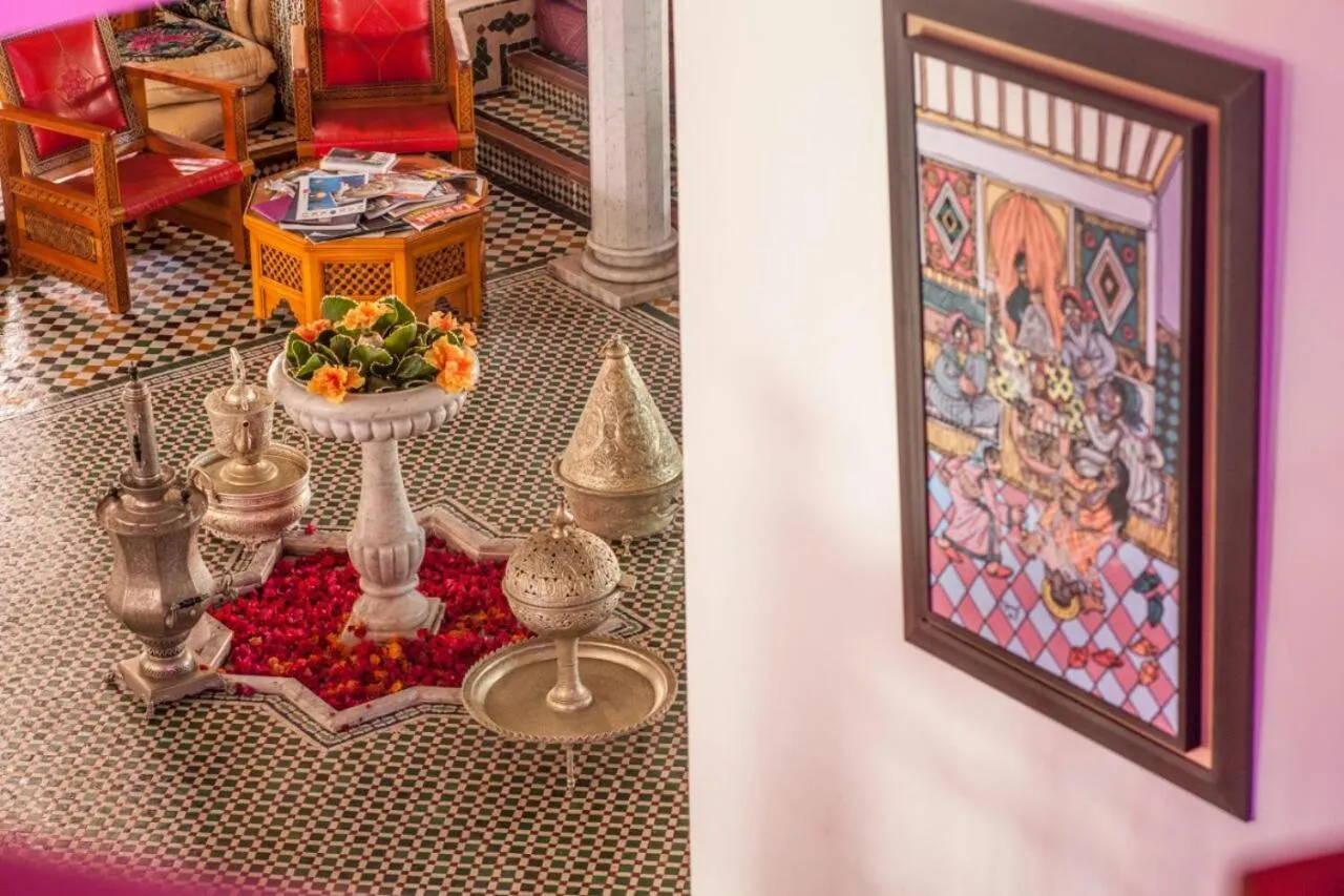 Decorative detail in Riad Alhambra