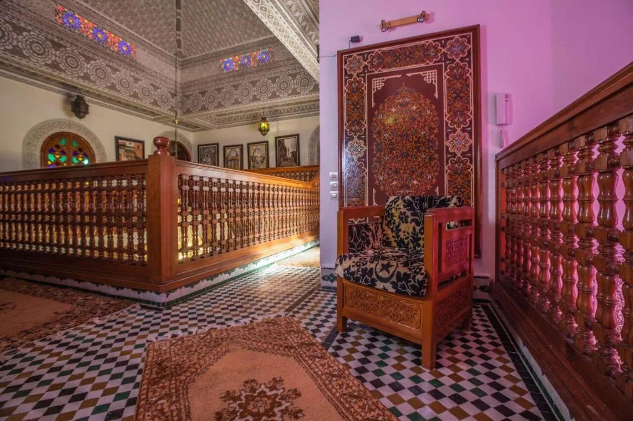 Decorative detail, Bed in Riad Alhambra