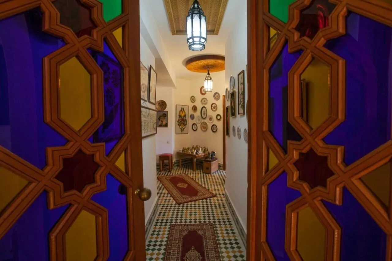 Lobby or reception in Riad Alhambra