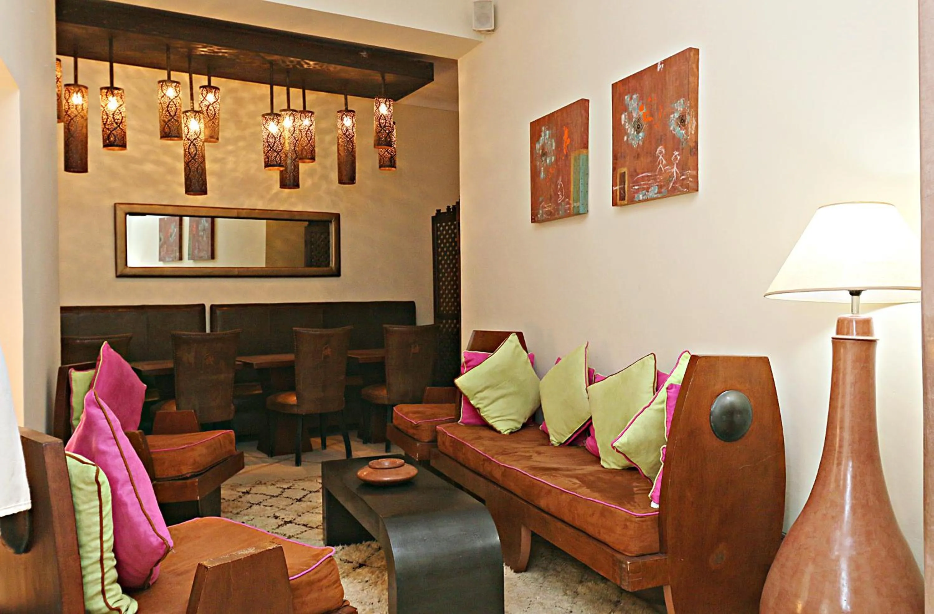 Living room in Riad Jardin Des Rêves