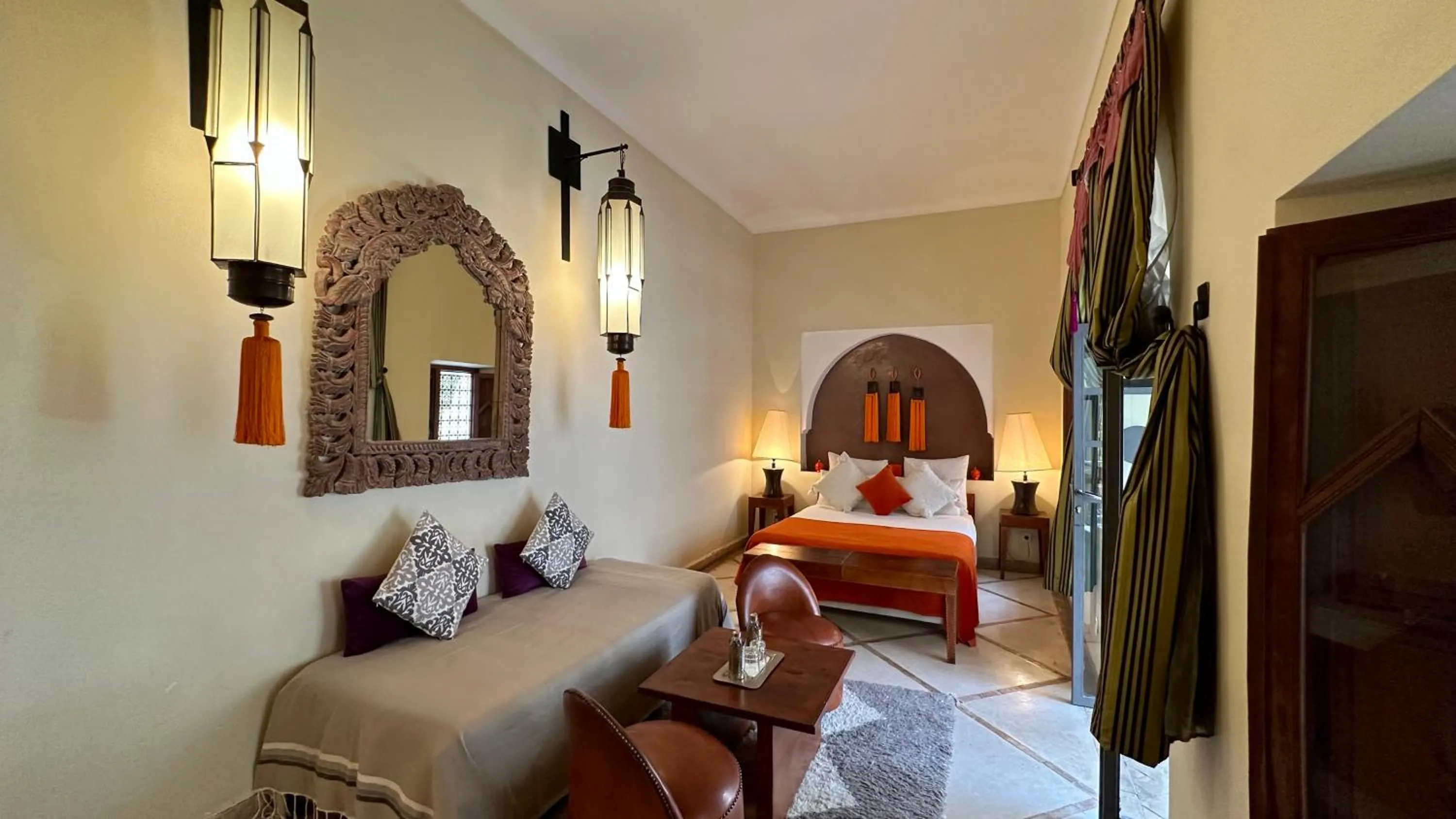 Bed in Riad Jardin Des Rêves