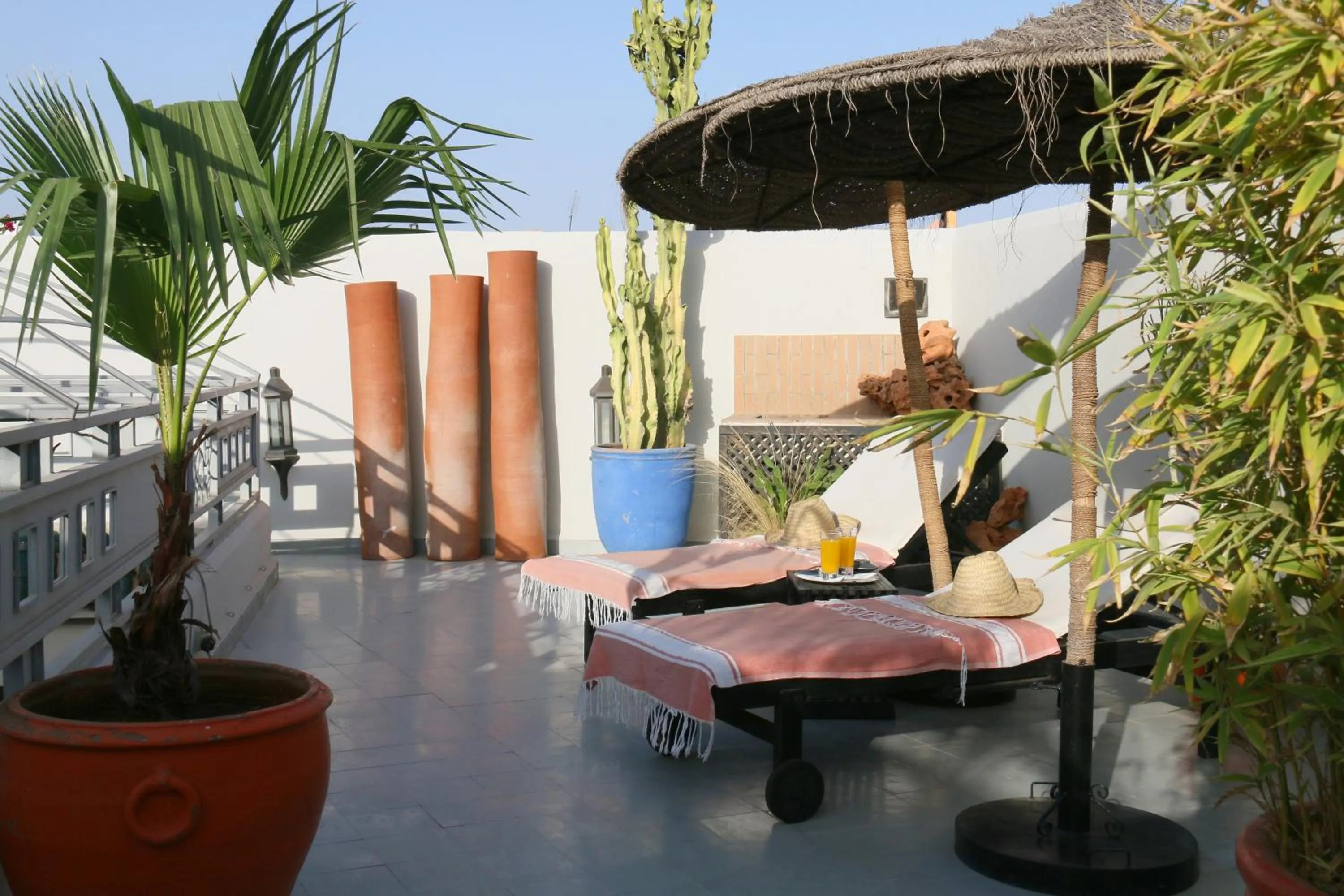 Balcony/Terrace in Riad Jardin Des Rêves