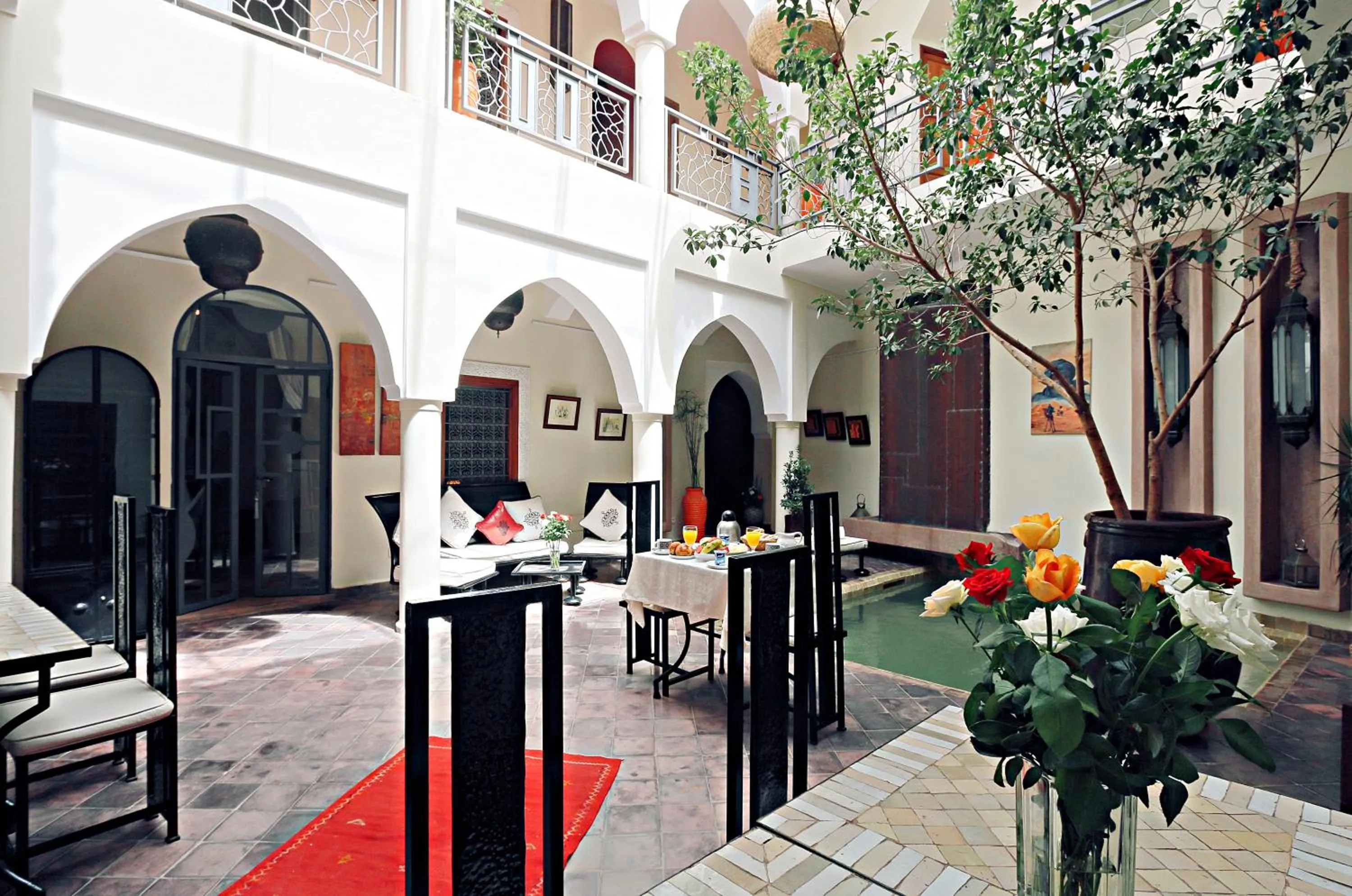 Patio in Riad Jardin Des Rêves