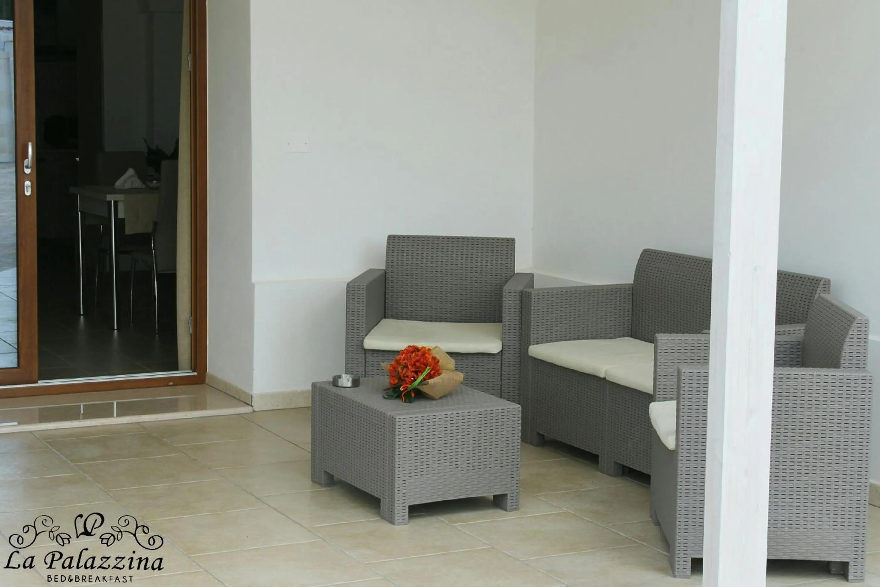 Garden in La Palazzina Bed & Breakfast