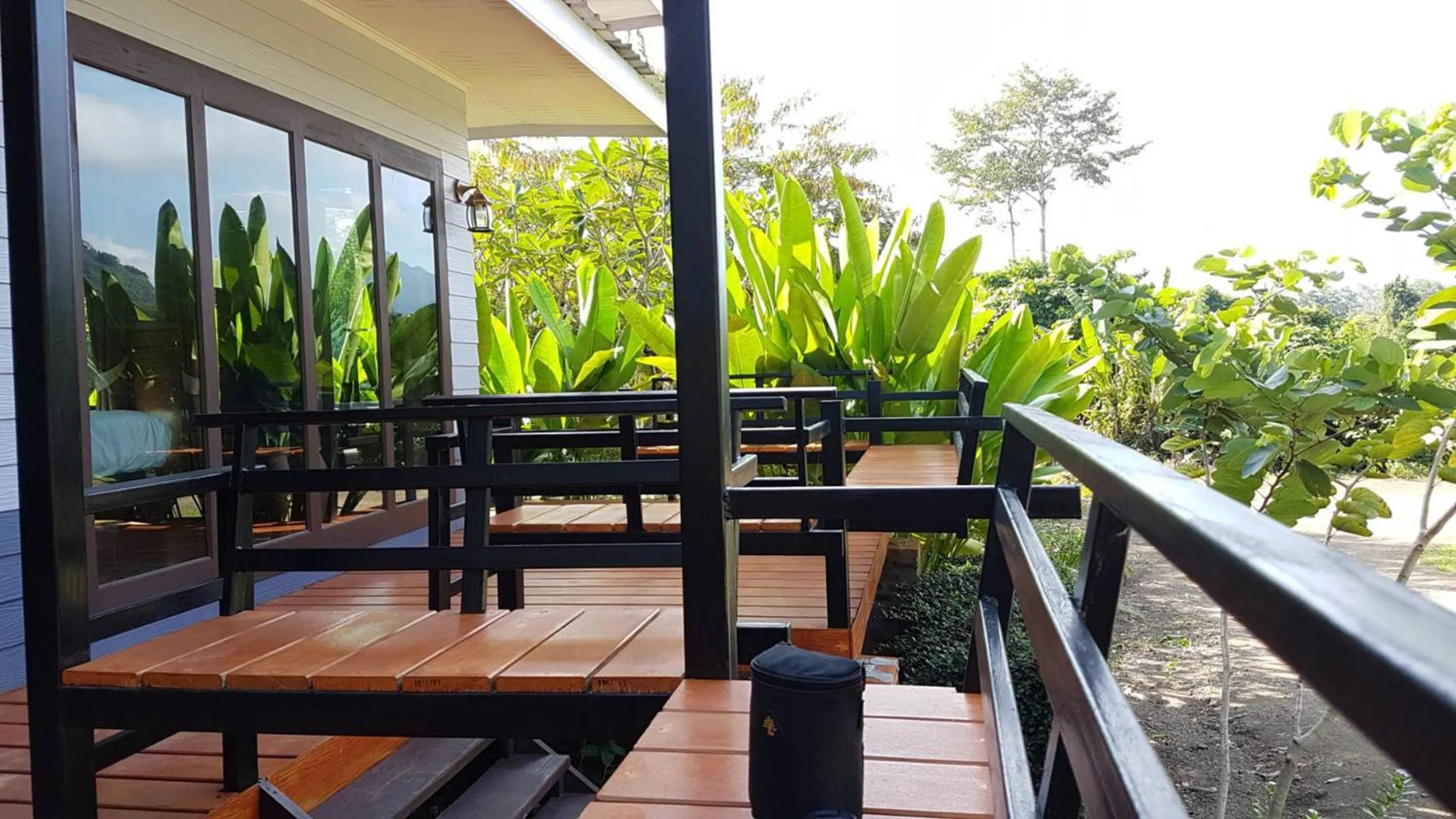 Balcony/Terrace in Baan Suan Hill Resort