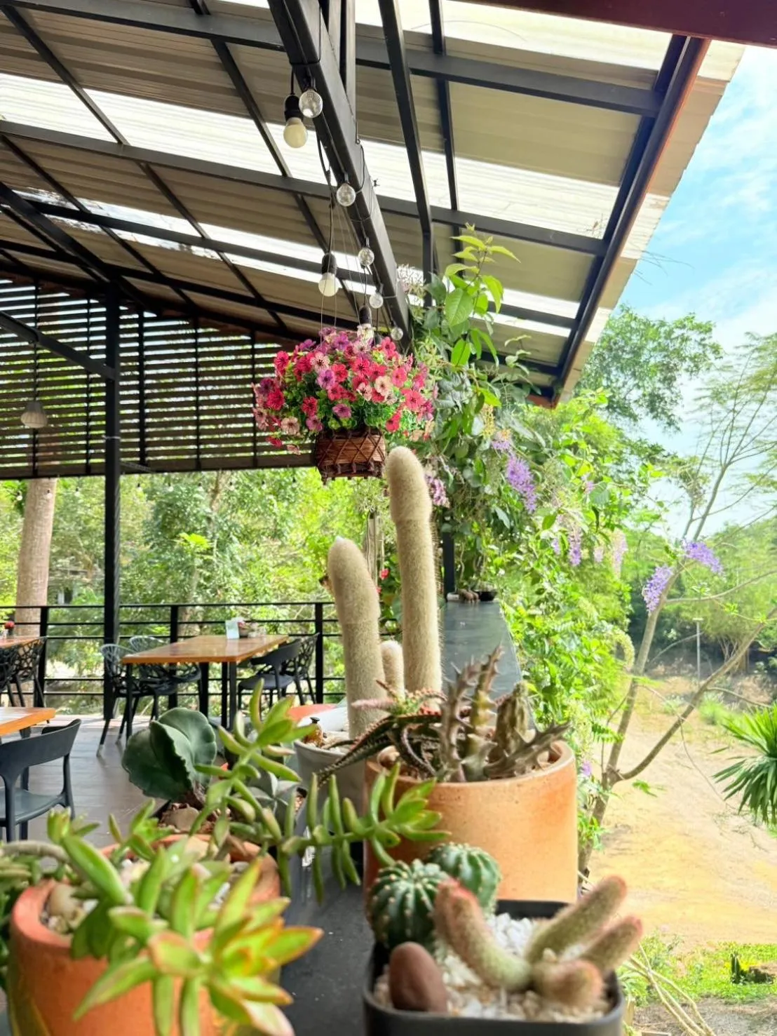 Patio in Baan Suan Hill Resort