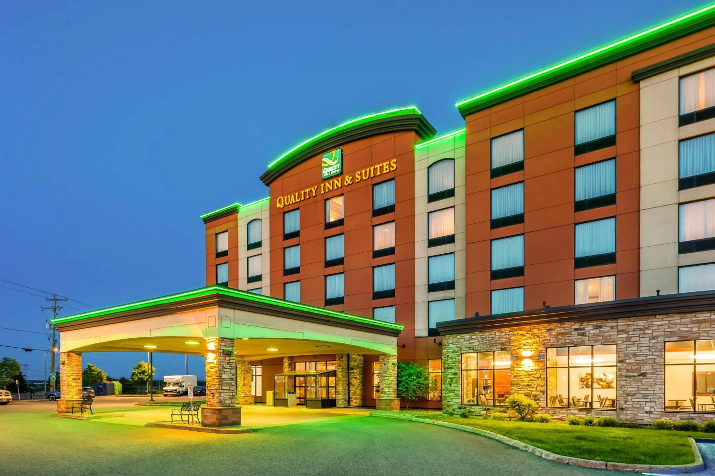 Property building in Quality Inn & Suites
