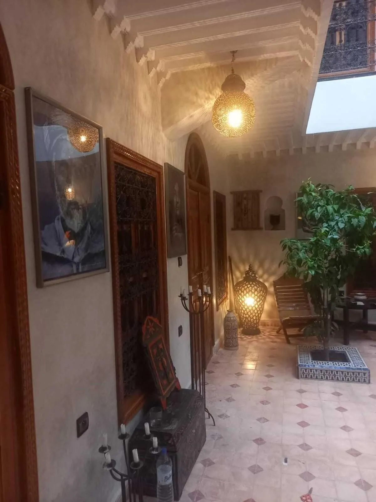 Lobby or reception in Riad Zayane Atlas
