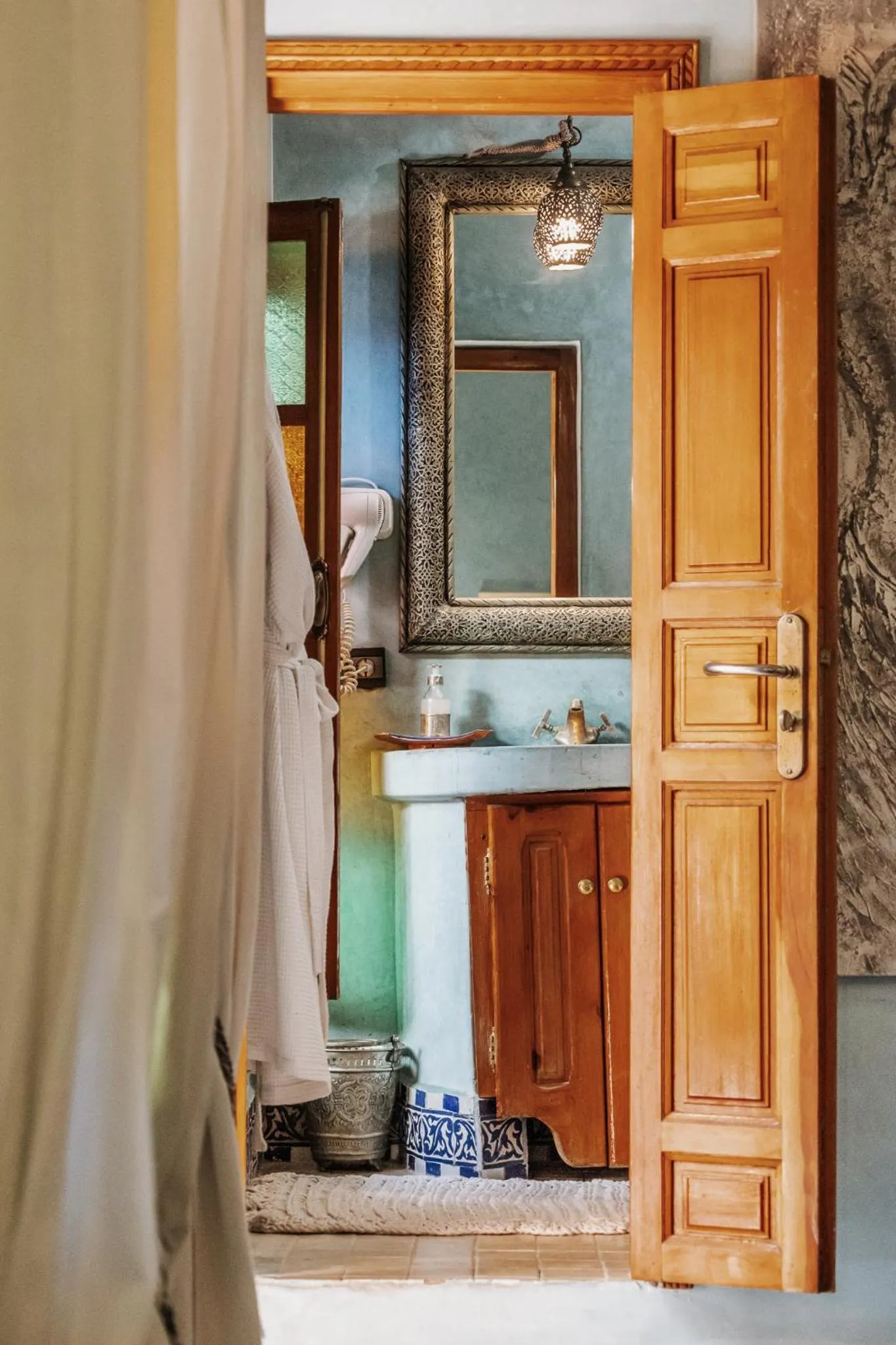 Bedroom in Riad Zayane Atlas