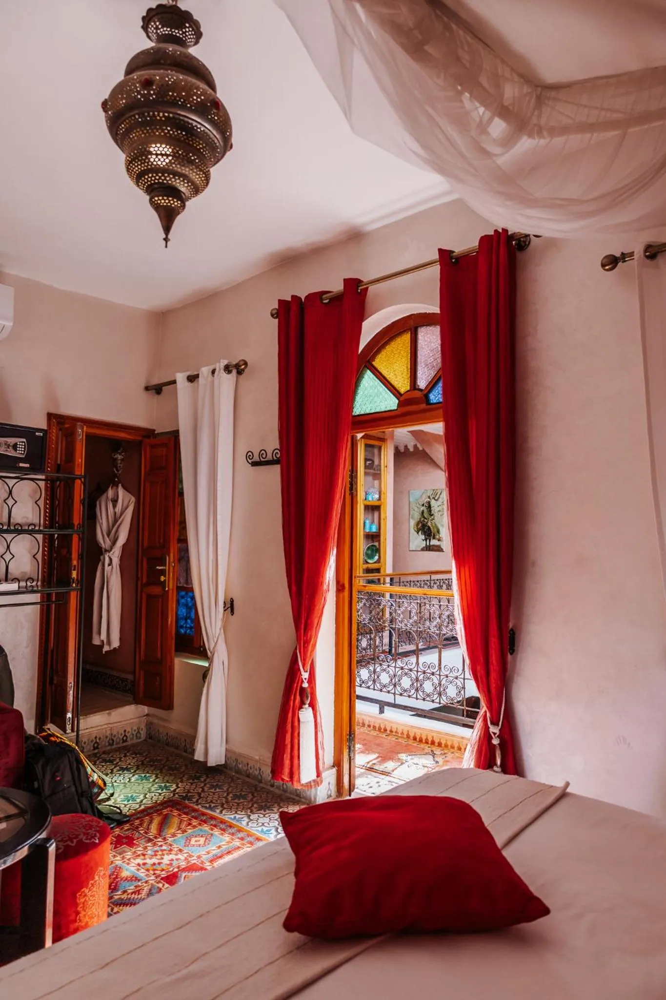 Bedroom, Bed in Riad Zayane Atlas