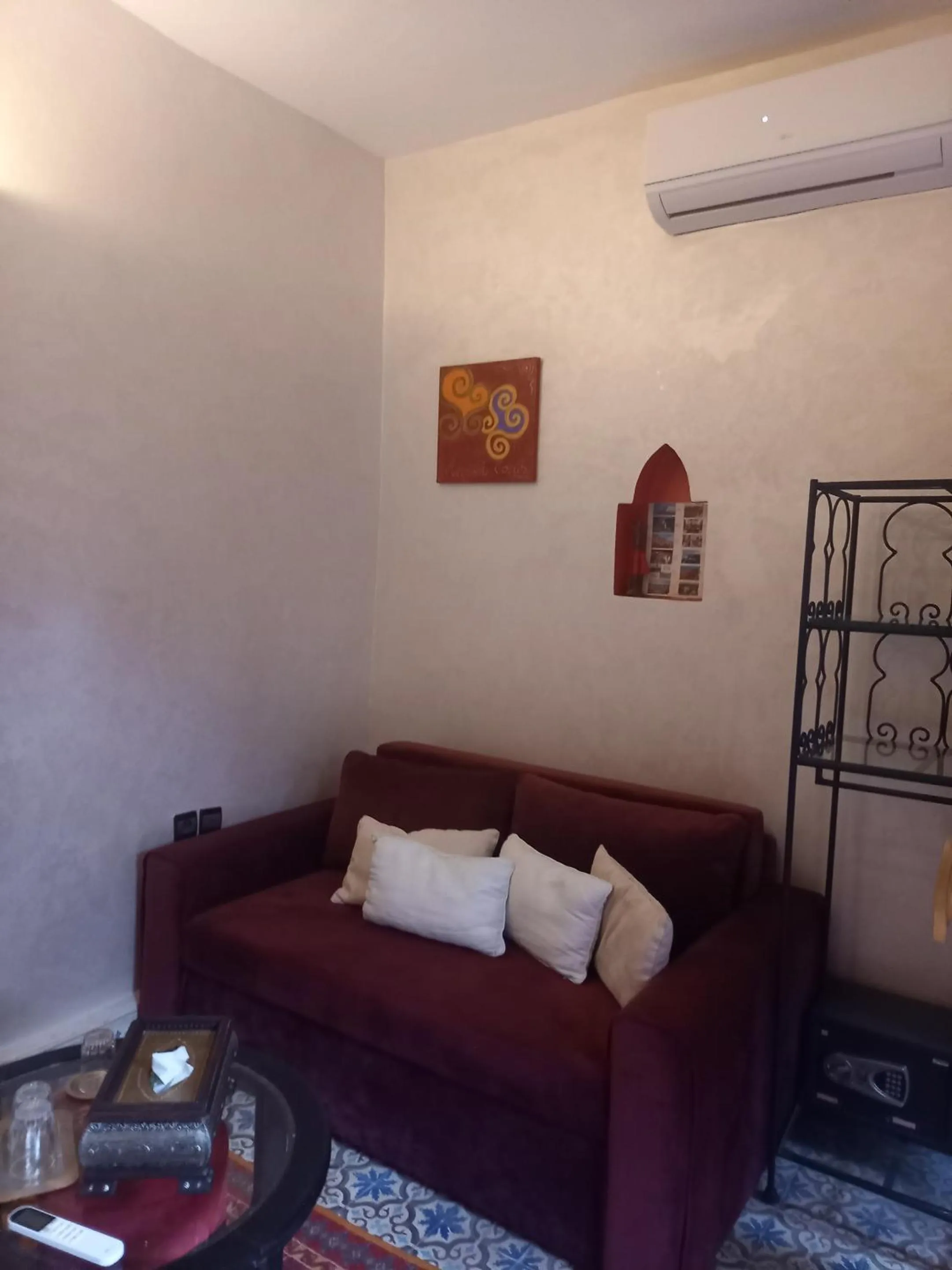 Bedroom in Riad Zayane Atlas