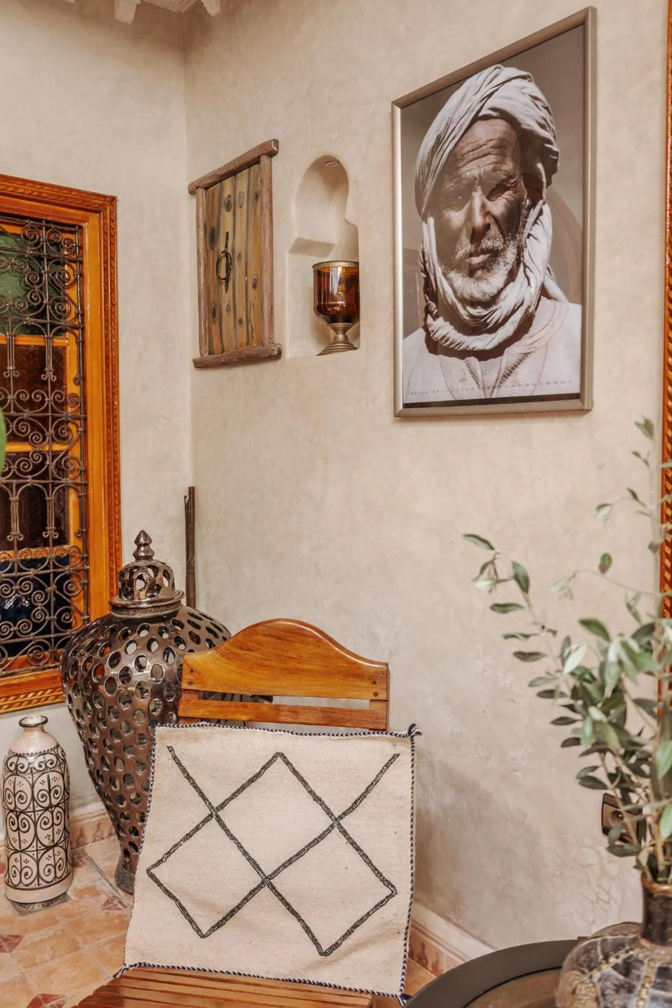 Lobby or reception in Riad Zayane Atlas