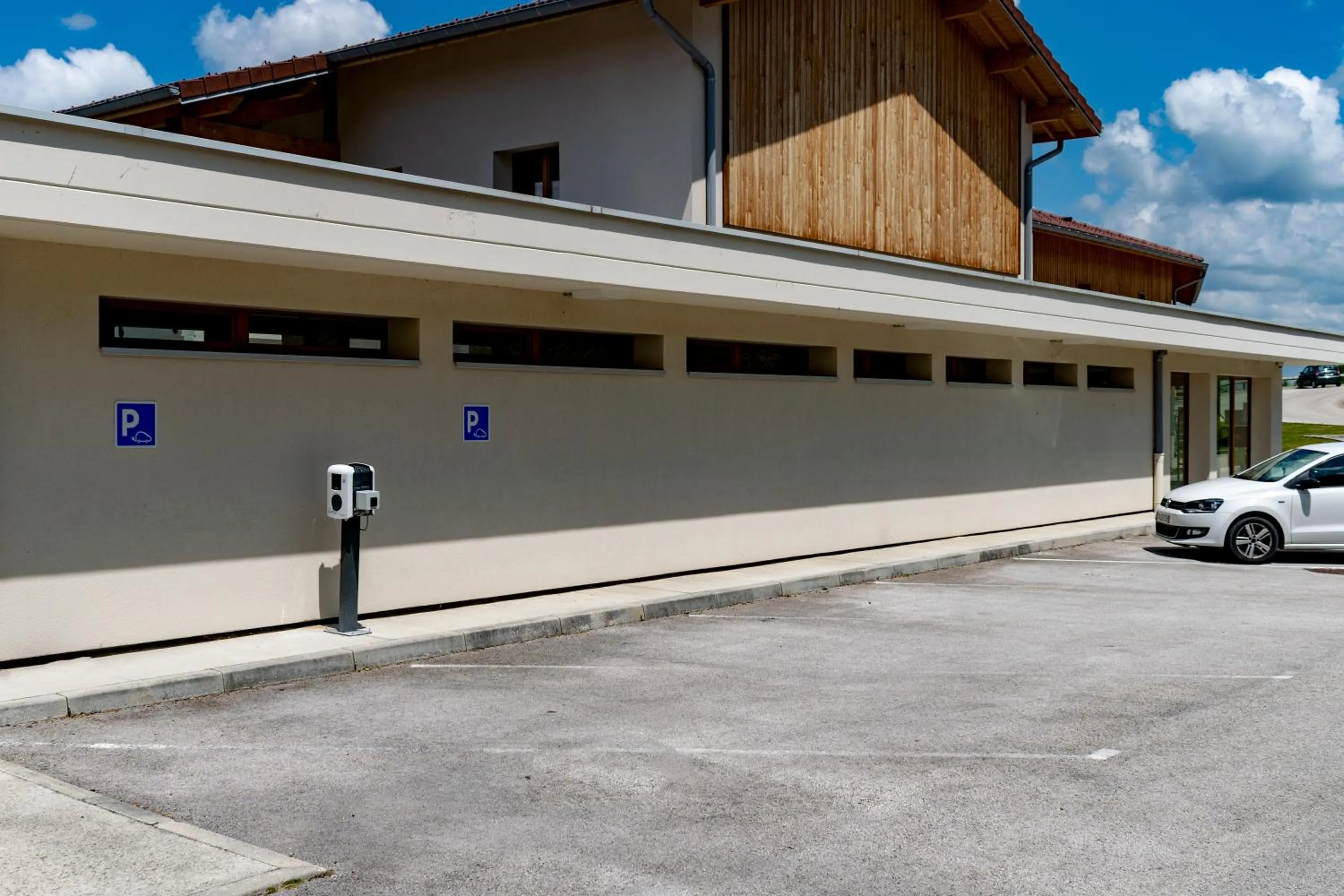 Parking in Hotel Spa Les Rives Sauvages