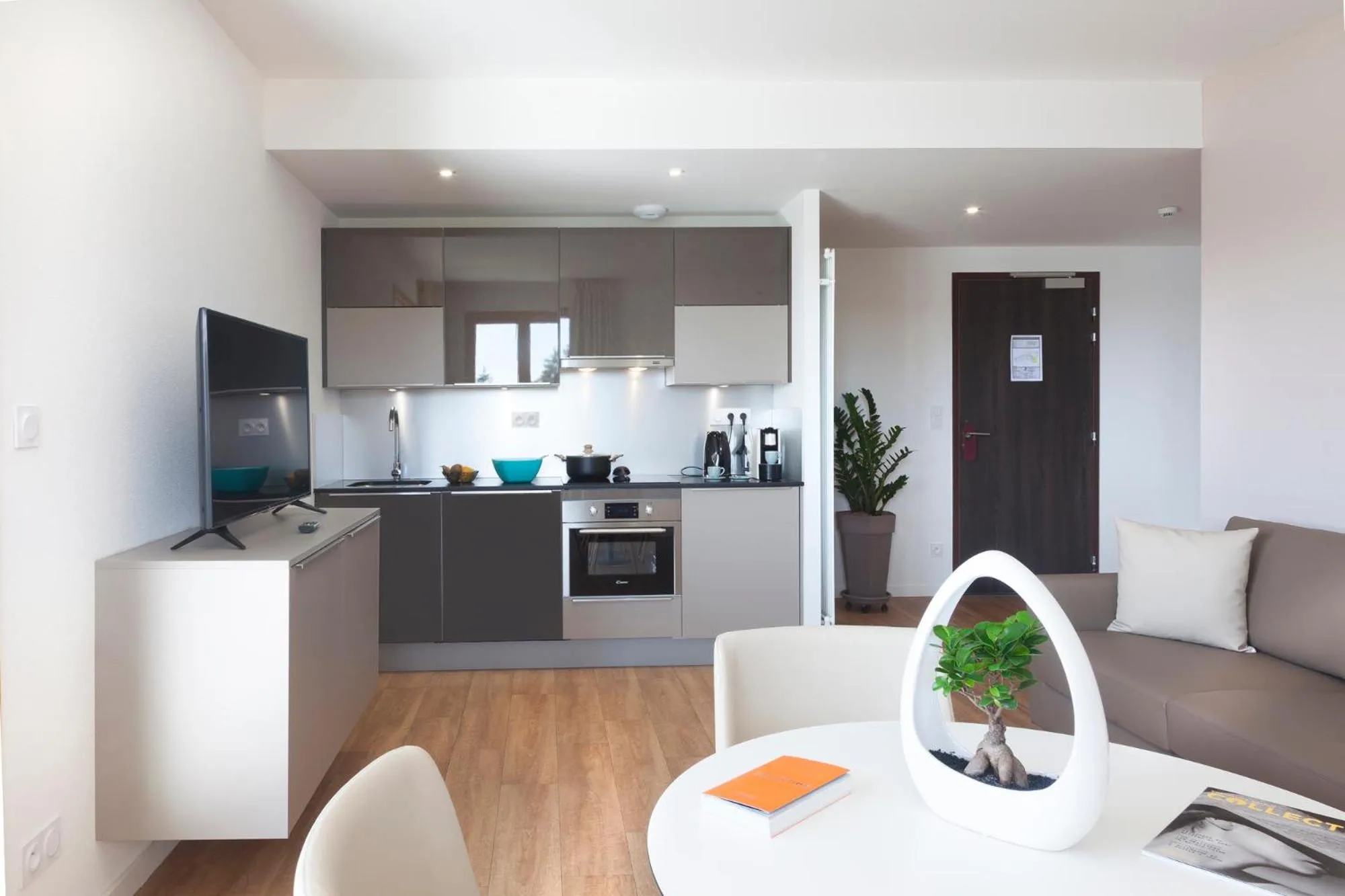 TV and multimedia in Hotel Spa Les Rives Sauvages