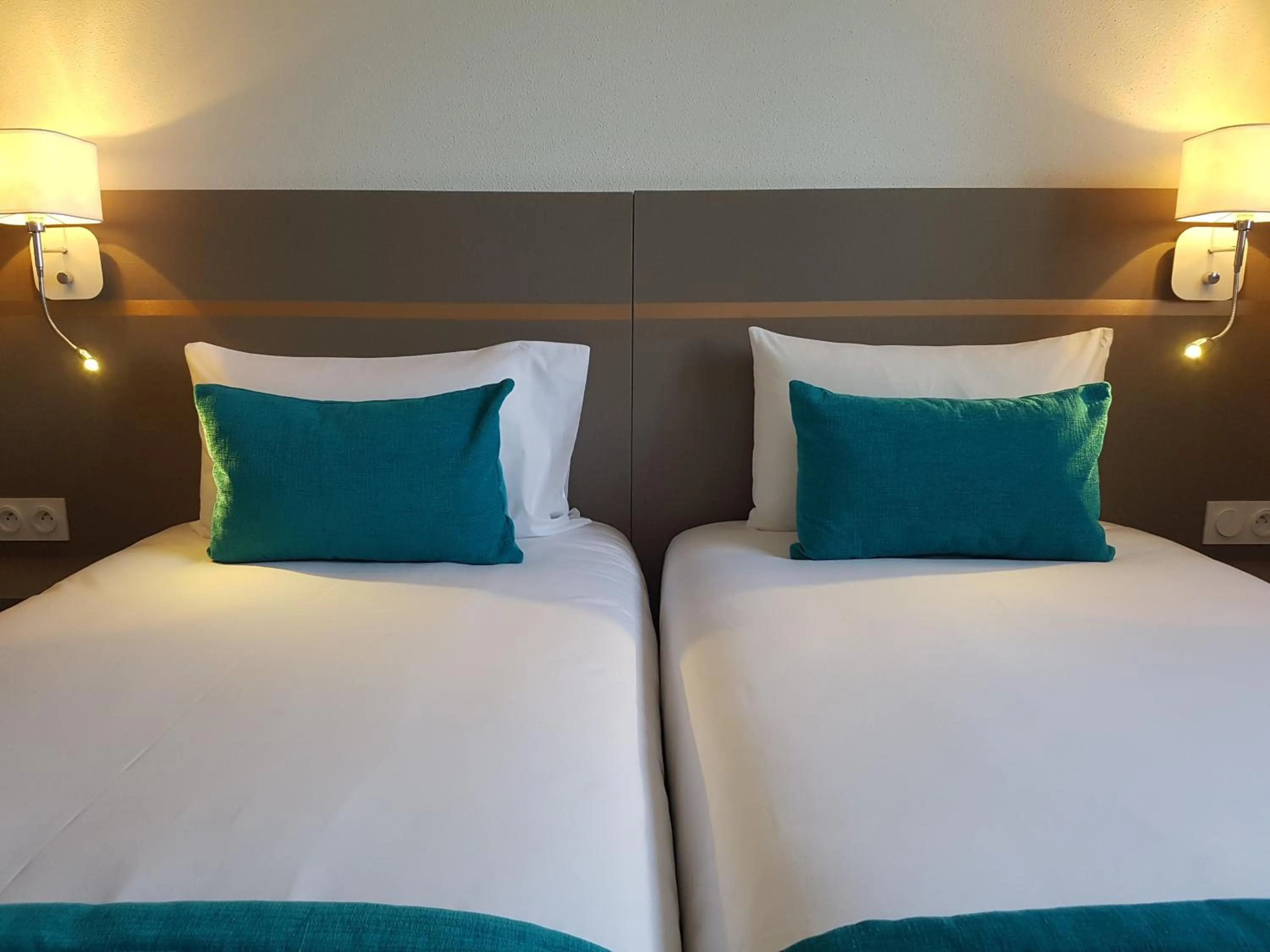 Bed in Hotel Spa Les Rives Sauvages