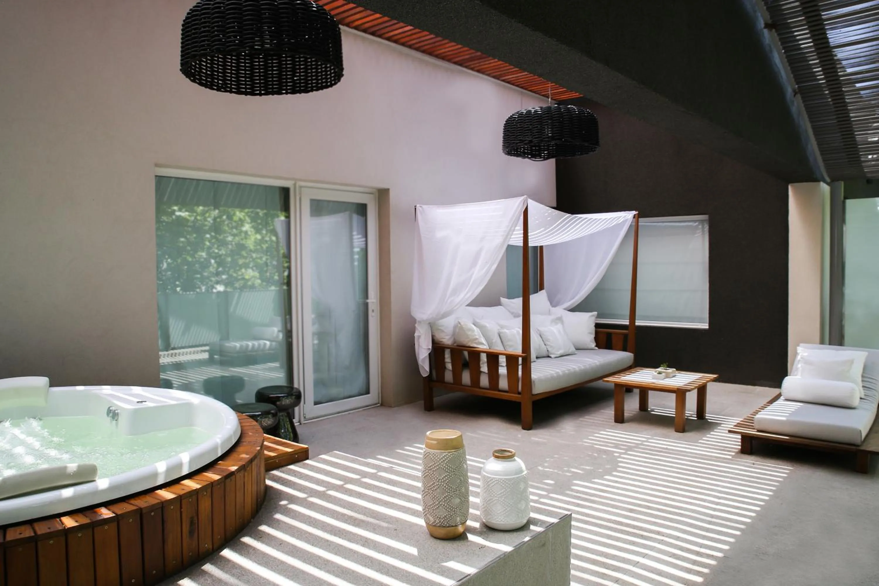 Hot Tub in Ilum Experience Home