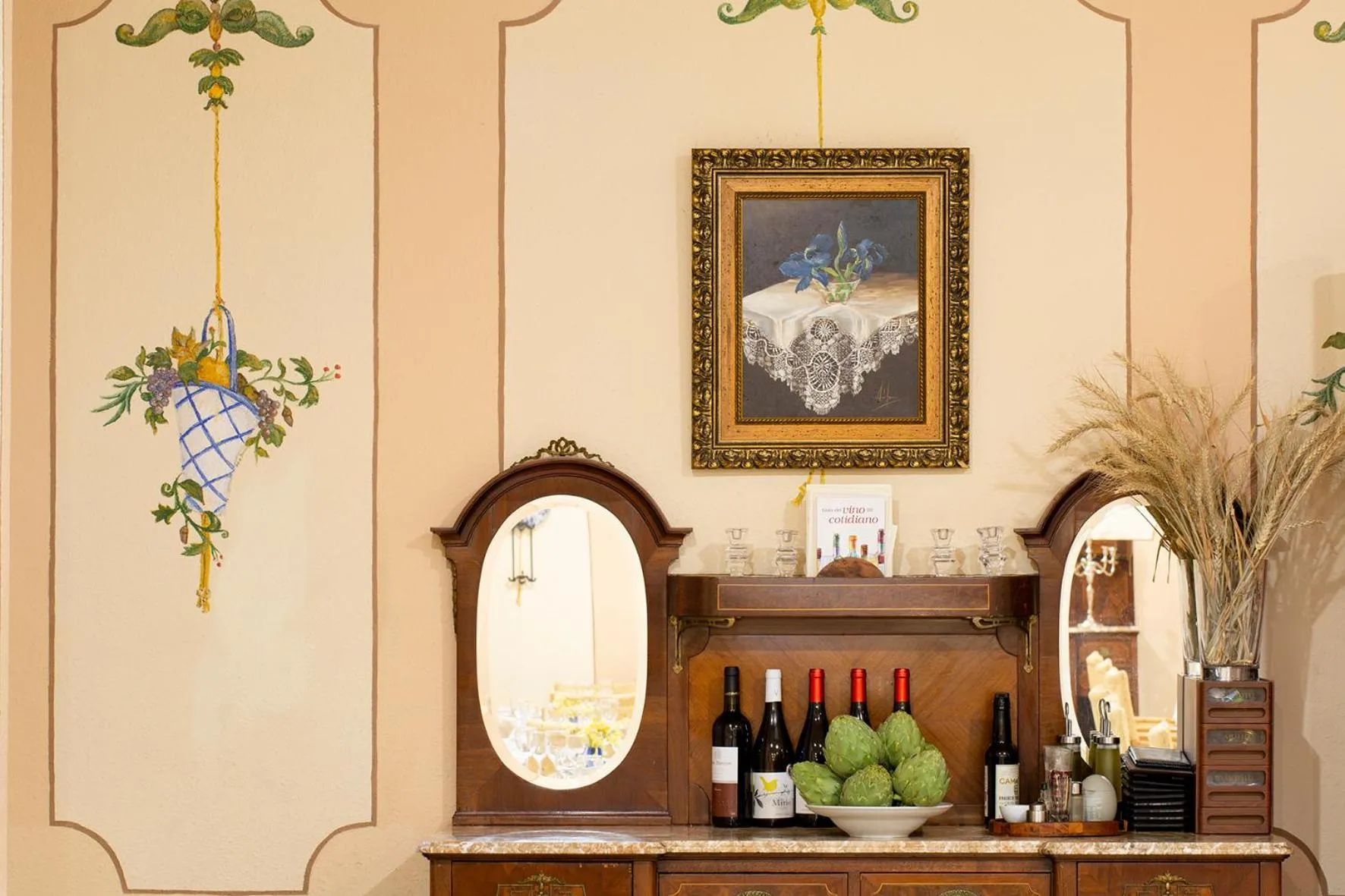 Dining area in La Posada del Moro