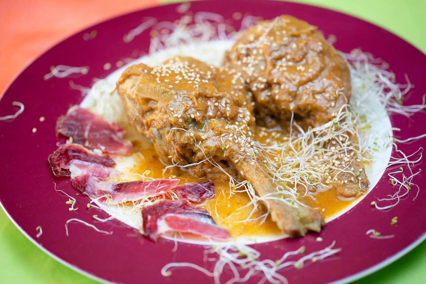 Food close-up in La Posada del Moro